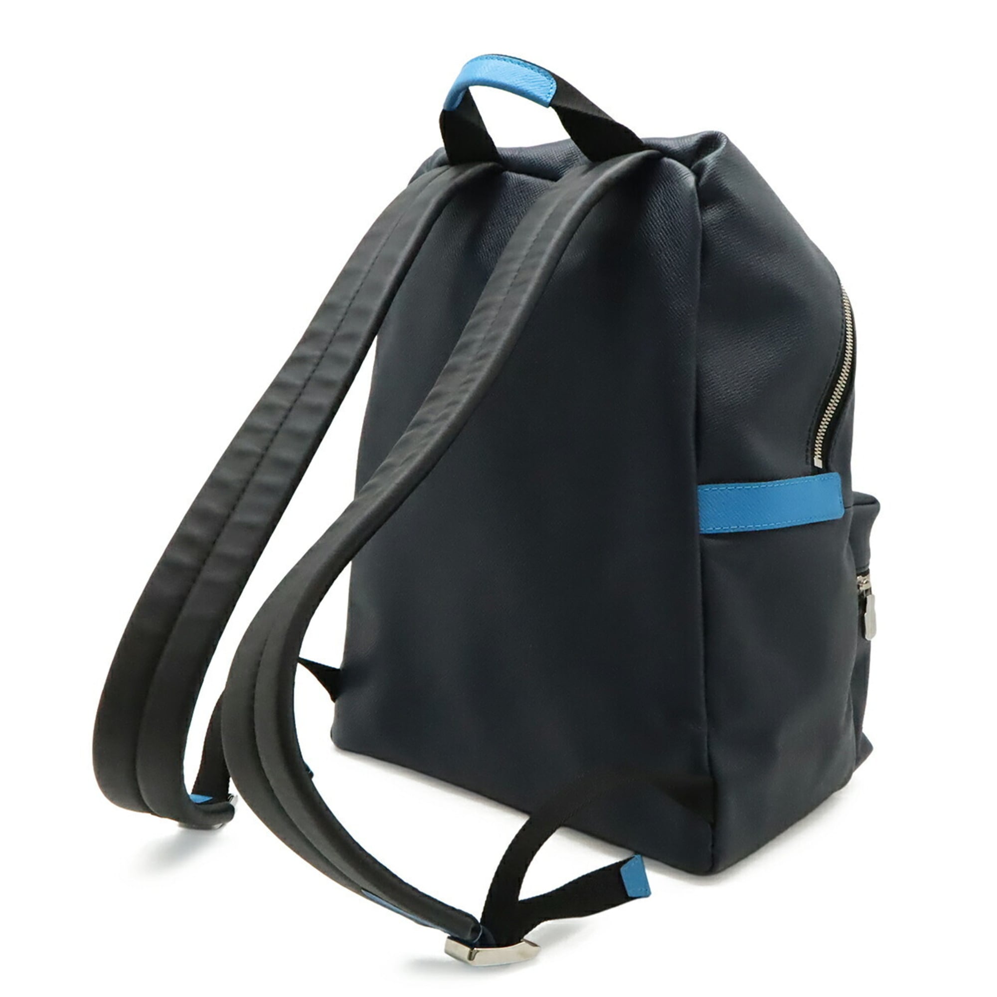 Louis Vuitton Blue Navy Taiga Leather Backpack (Pre-Owned)