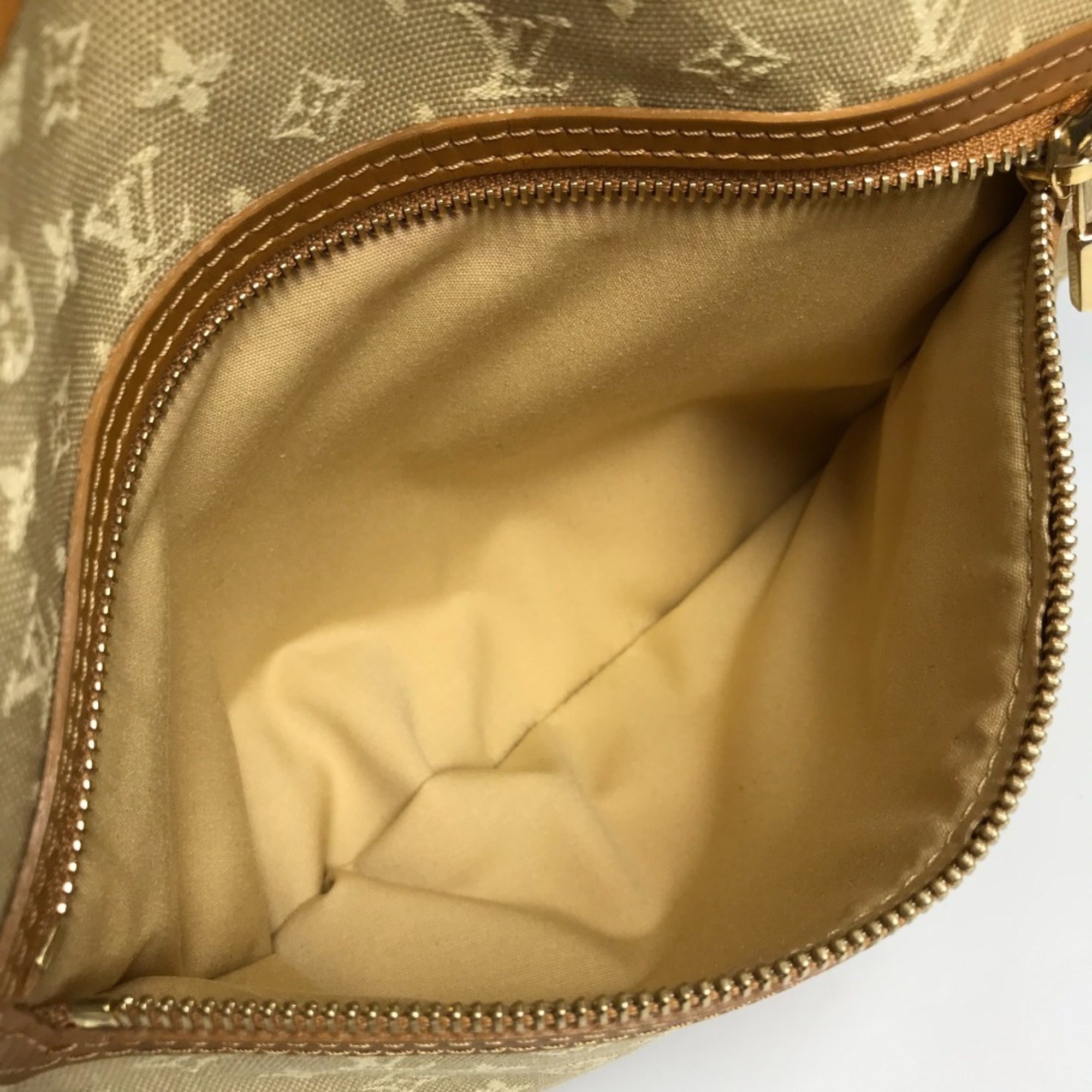 Louis Vuitton Beige Monogram Mini Shoulder Bag Tote Bag (Pre-Owned)