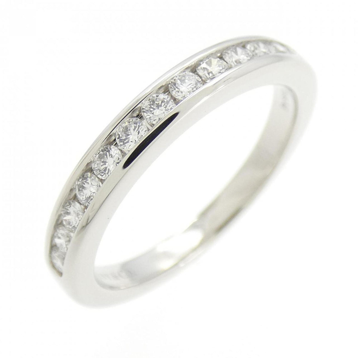 Tiffany Platinum Platinum Band Ring (Pre-Owned)