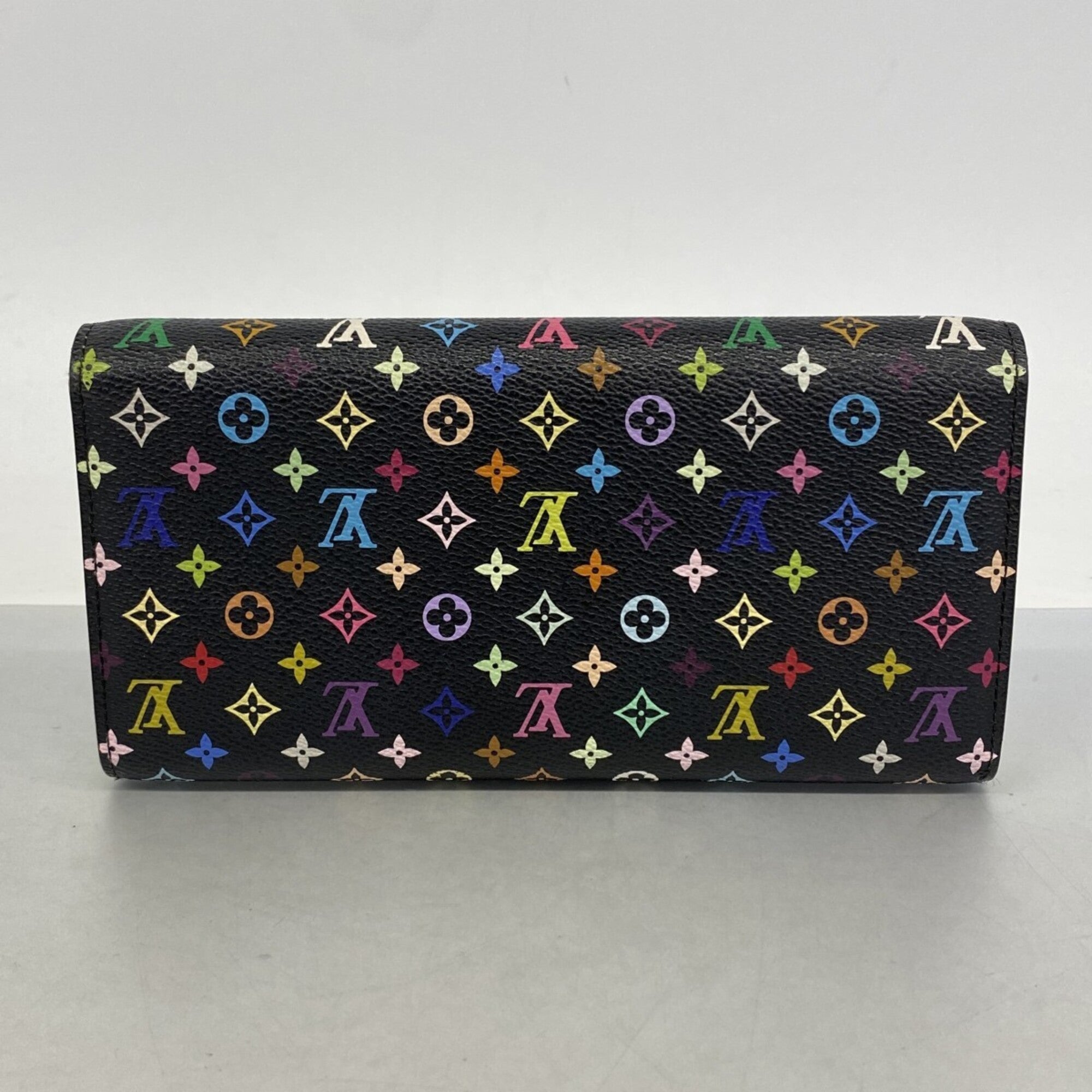 Louis Vuitton Noir Pistache Long Wallet (Bi-Fold) (Pre-Owned)