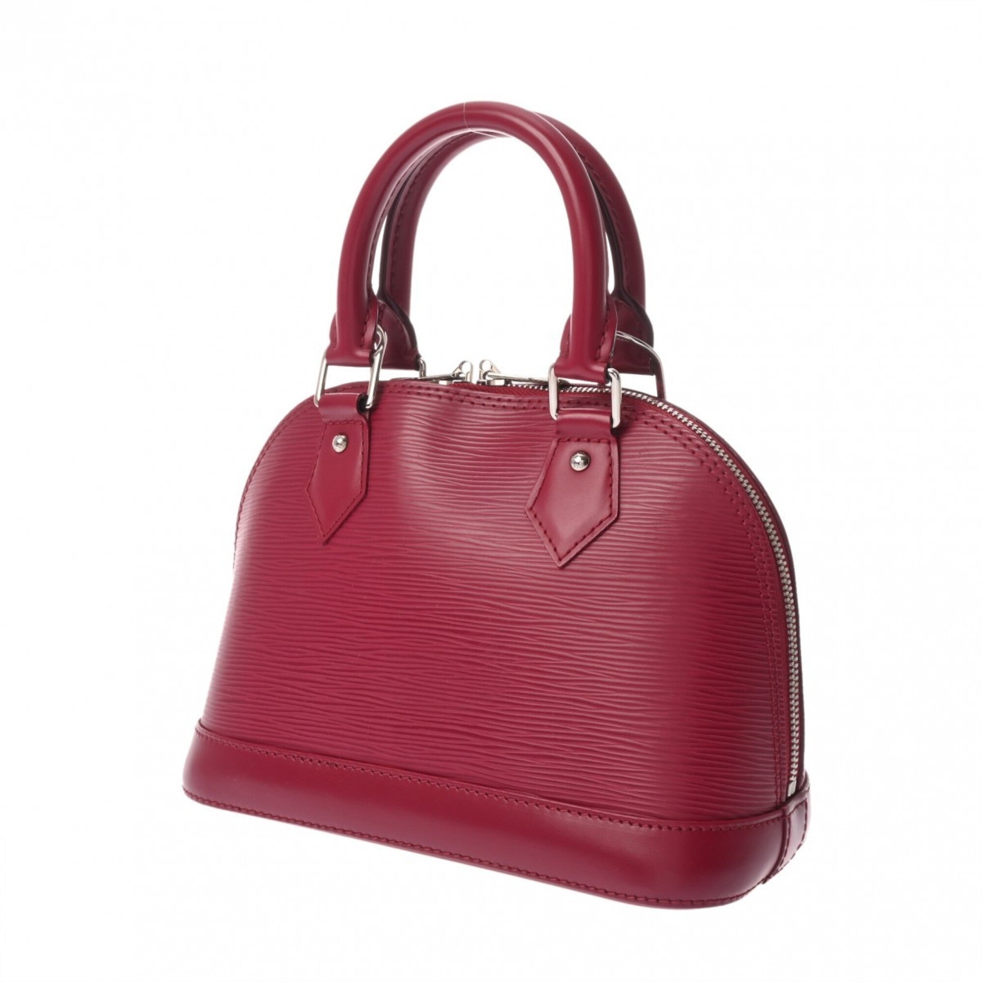 Louis Vuitton Fuchsia Leather Handbag (Pre-Owned)