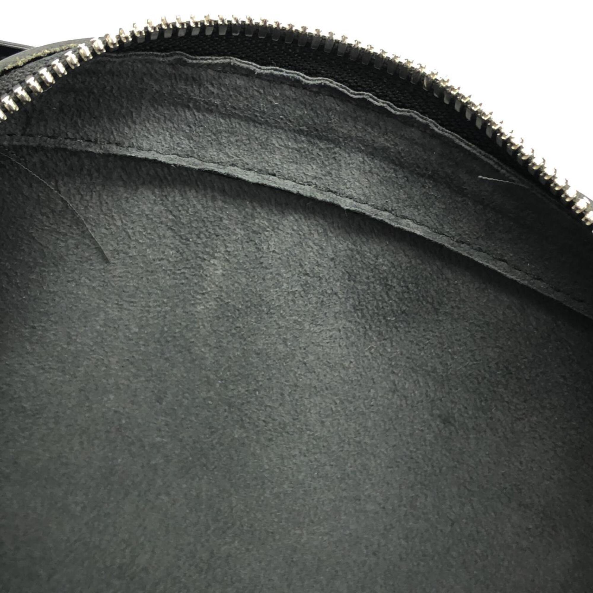 Louis Vuitton Black Leather Handbag (Pre-Owned)