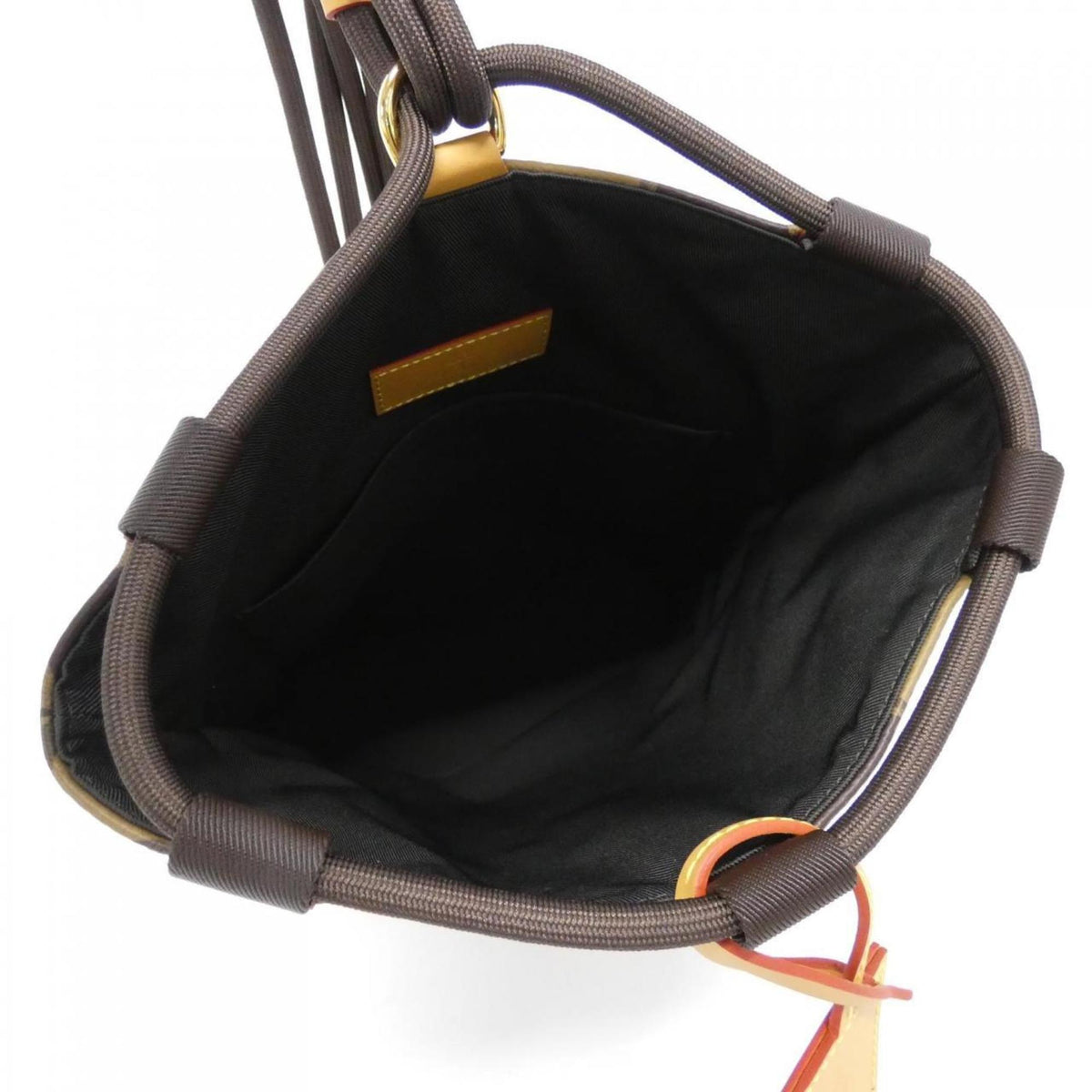 Louis Vuitton Marron Coated Canvas Shoulder Bag (Pre-Owned)