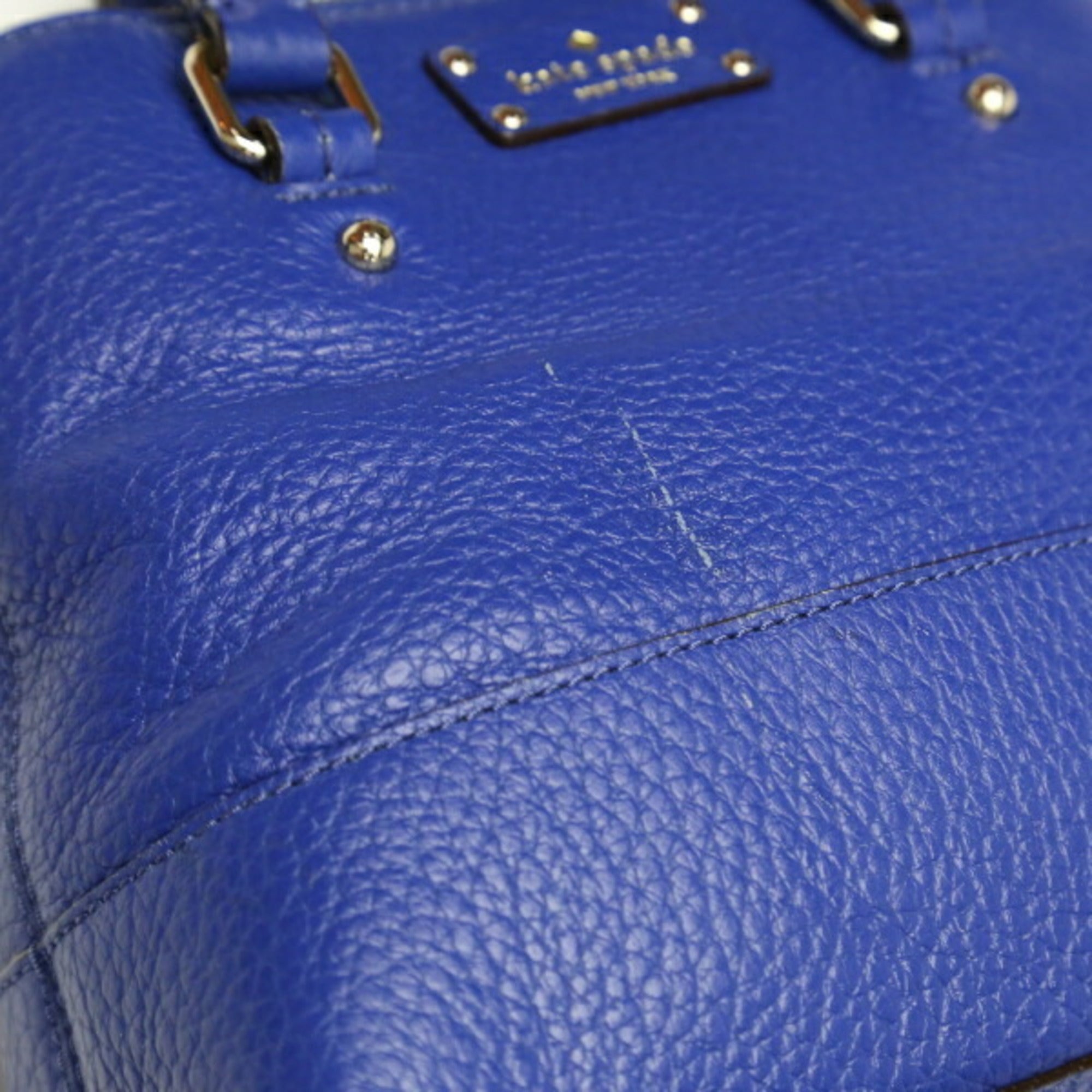 Kate Spade Blue Leather Handbag (Pre-Owned)