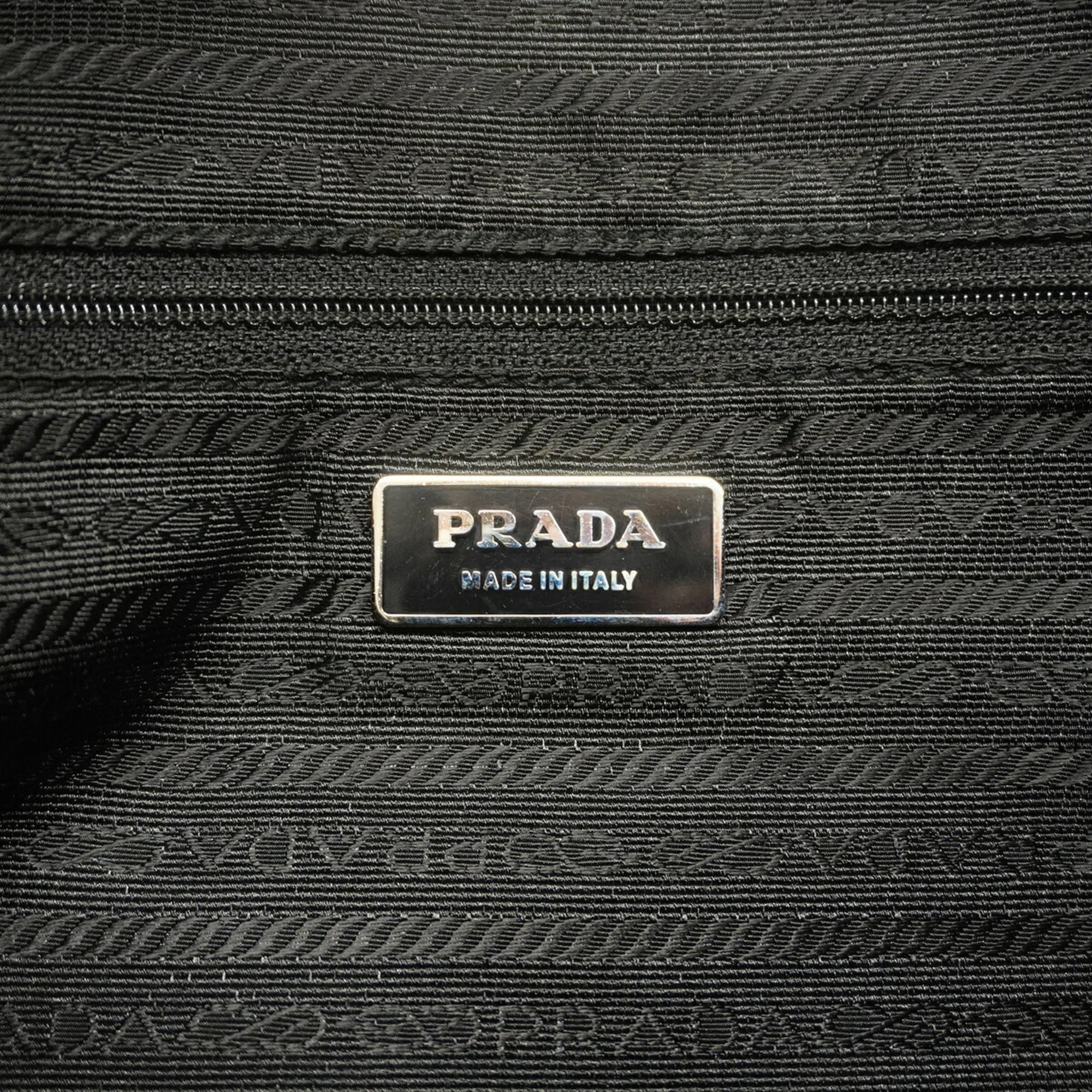 Prada Black Nylon Shoulder Bag (Pre-Owned)