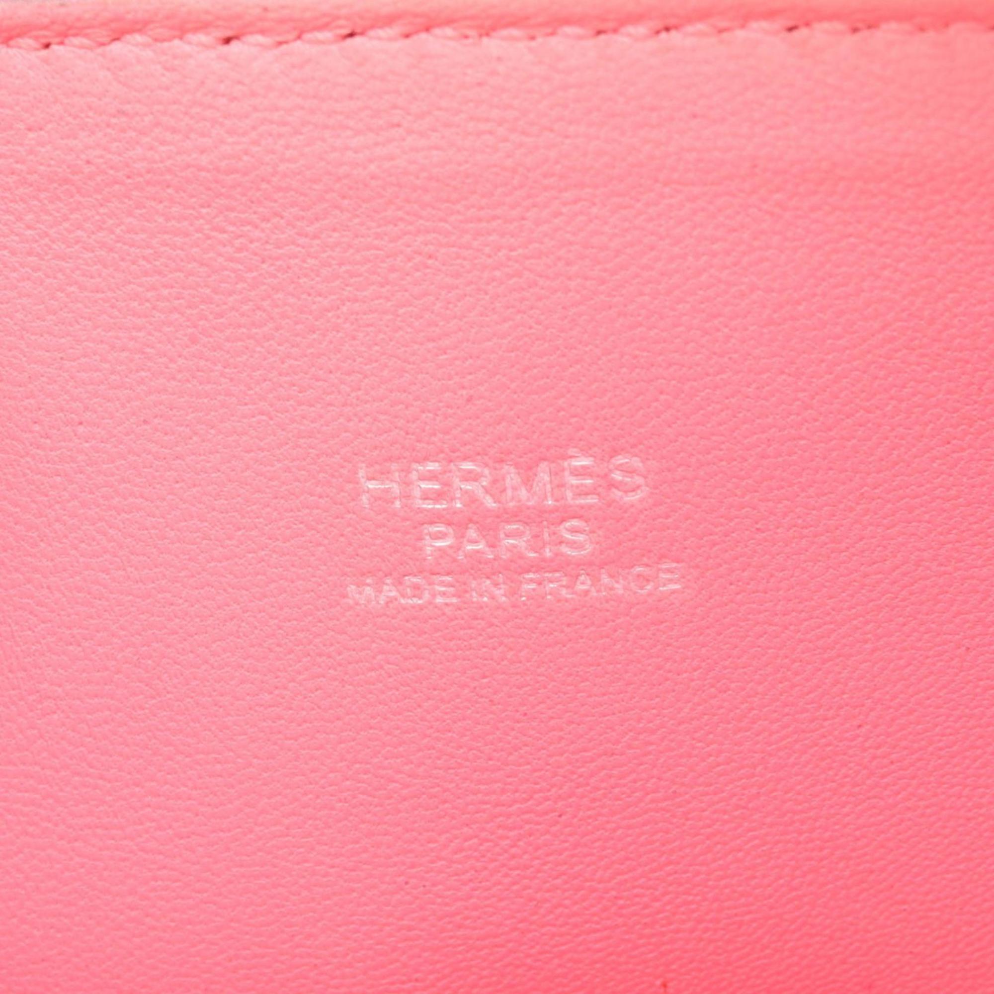 Hermes Pink Ivory Epsom Leather Handbag (Pre-Owned)