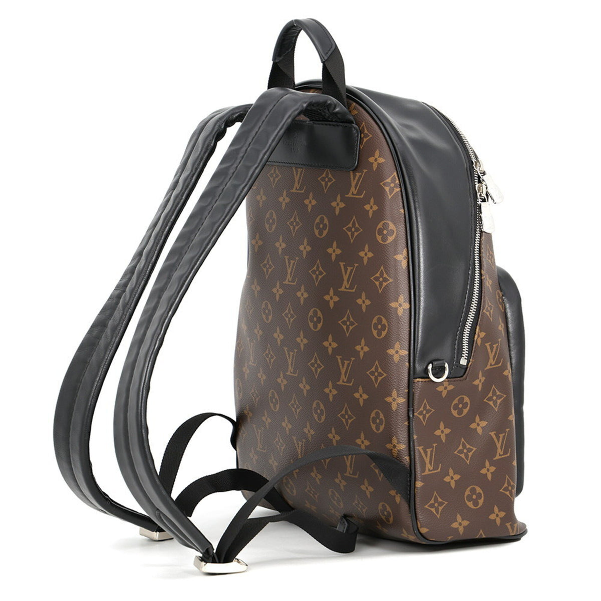 Louis Vuitton Brown Monogram Macassar Noir Monogram Backpack (Pre-Owned)