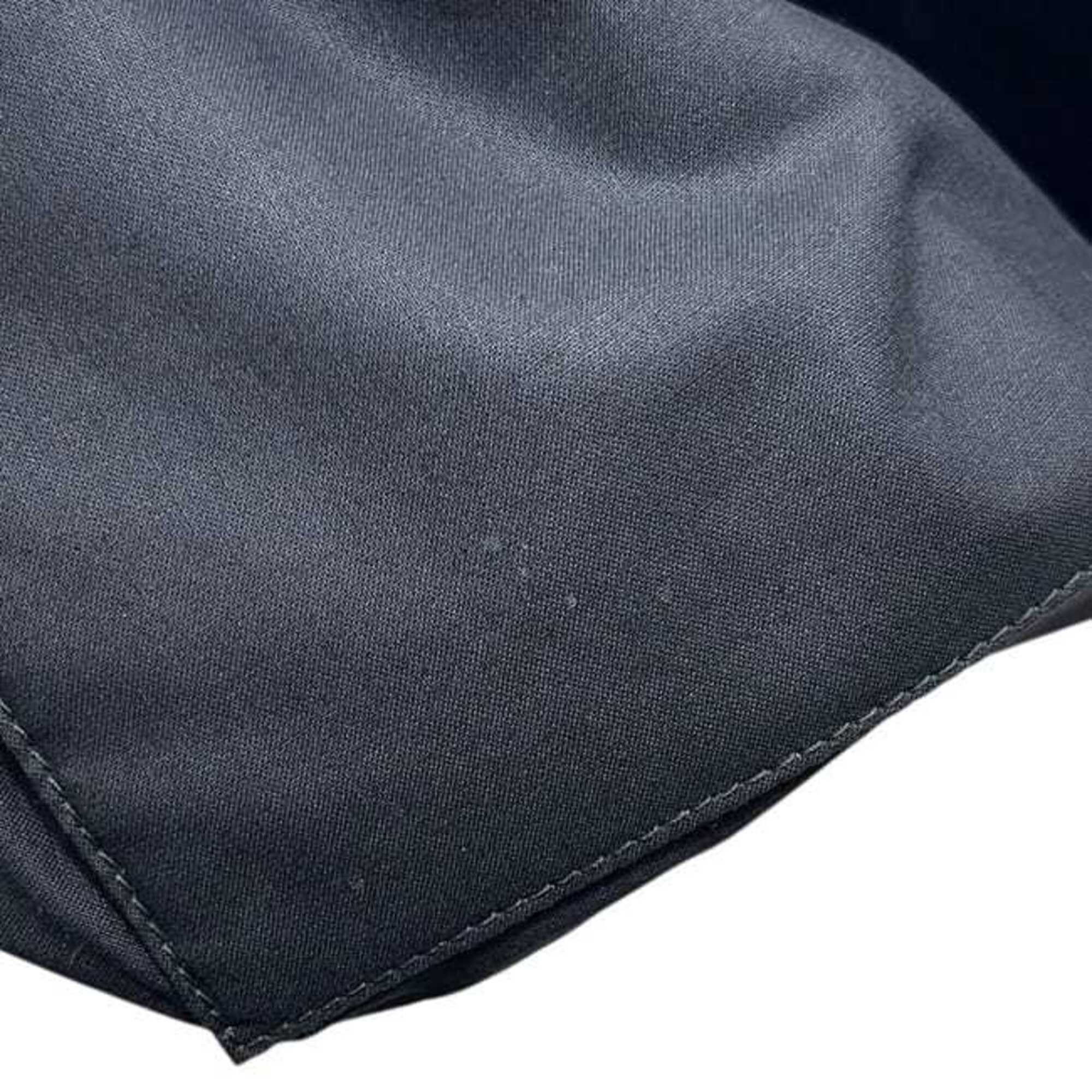 Balenciaga Black Canvas Leather Clutch Bag (Pre-Owned)