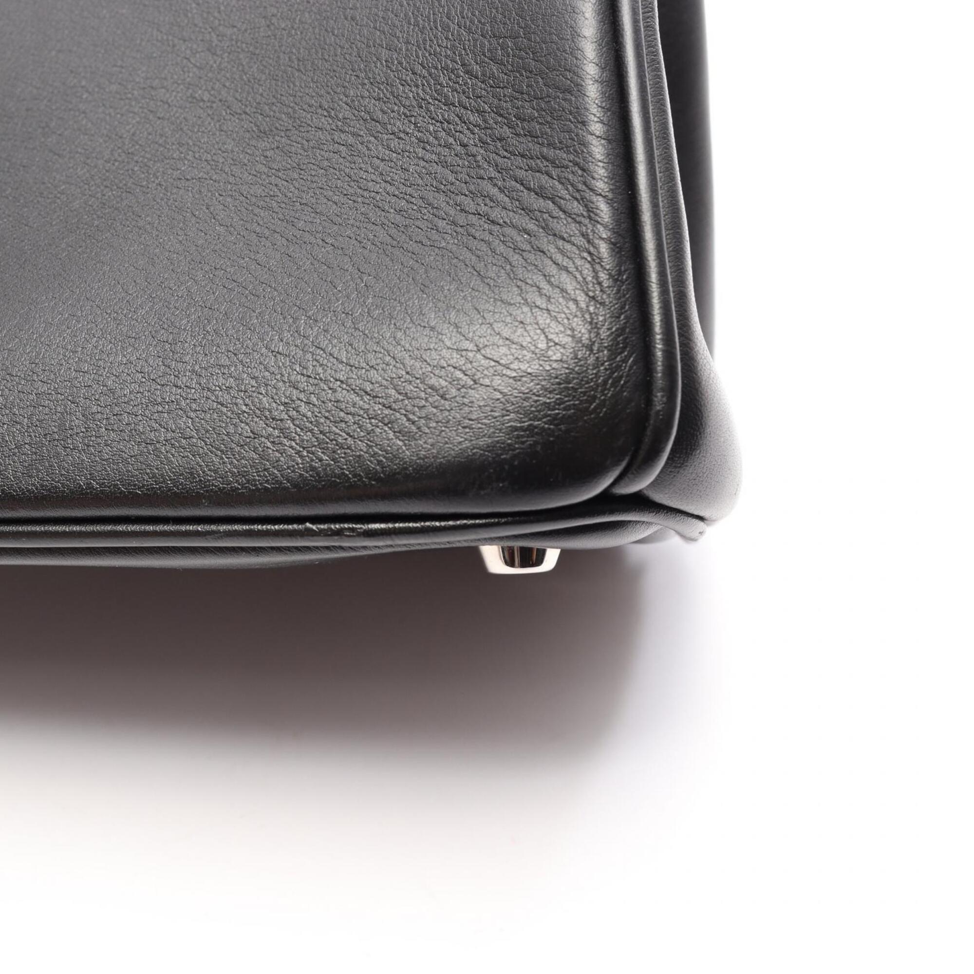 Christian Dior Black Leather Handbag Pouch (Pre-Owned)