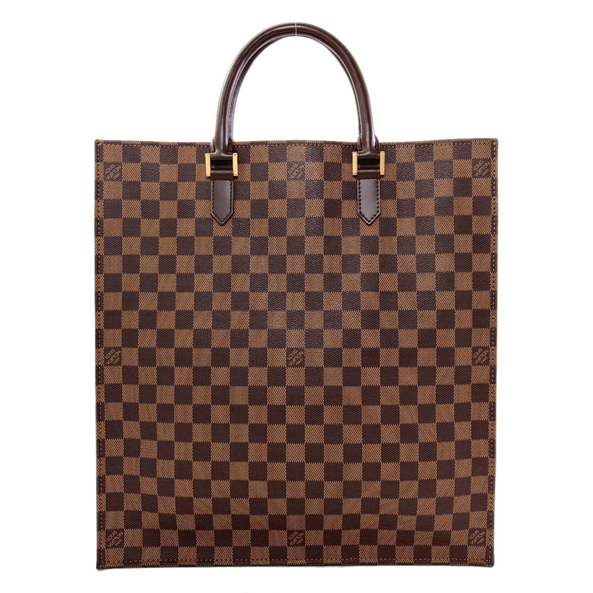 Louis Vuitton Damier Damier Canvas Ebene Damier Canvas Tote Bag (Pre-Owned)