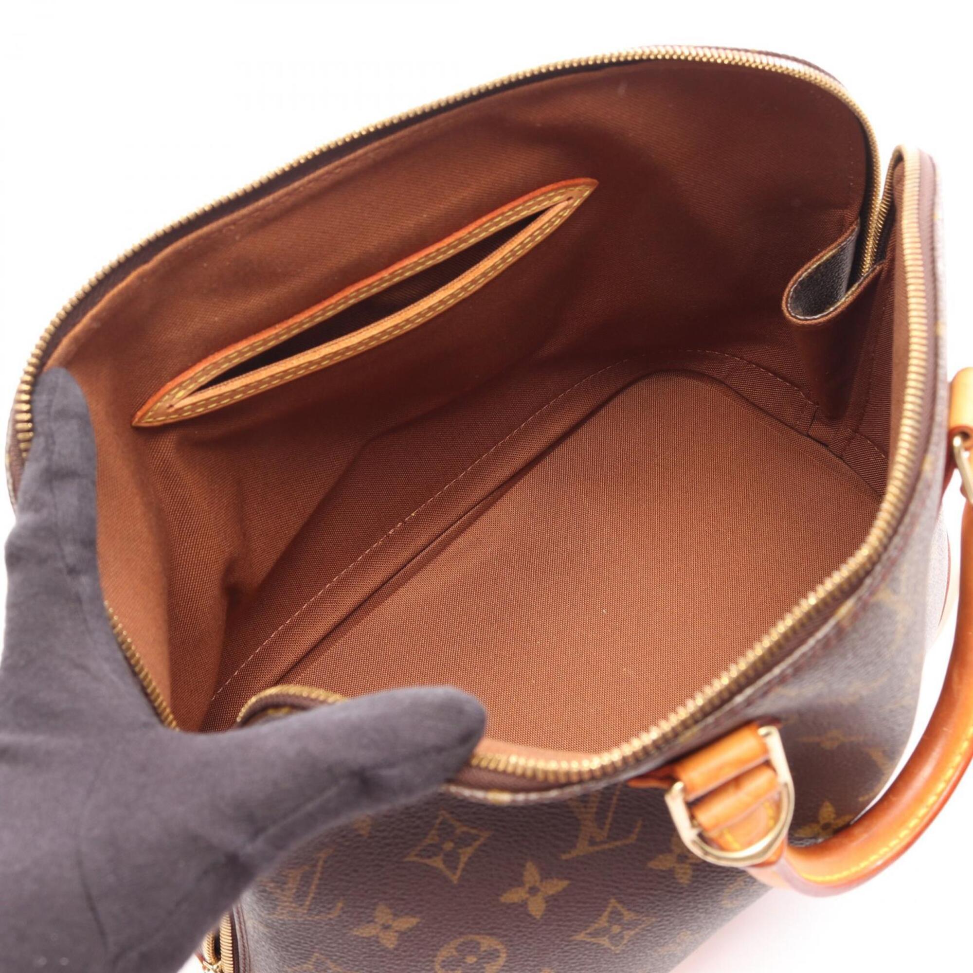 Louis Vuitton Brown Pvc Leather Handbag (Pre-Owned)