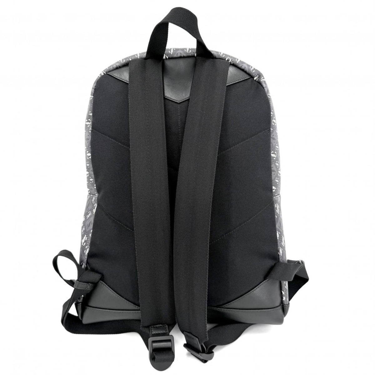 Jimmy Choo Gray Leather Backpack (Pre-Owned)