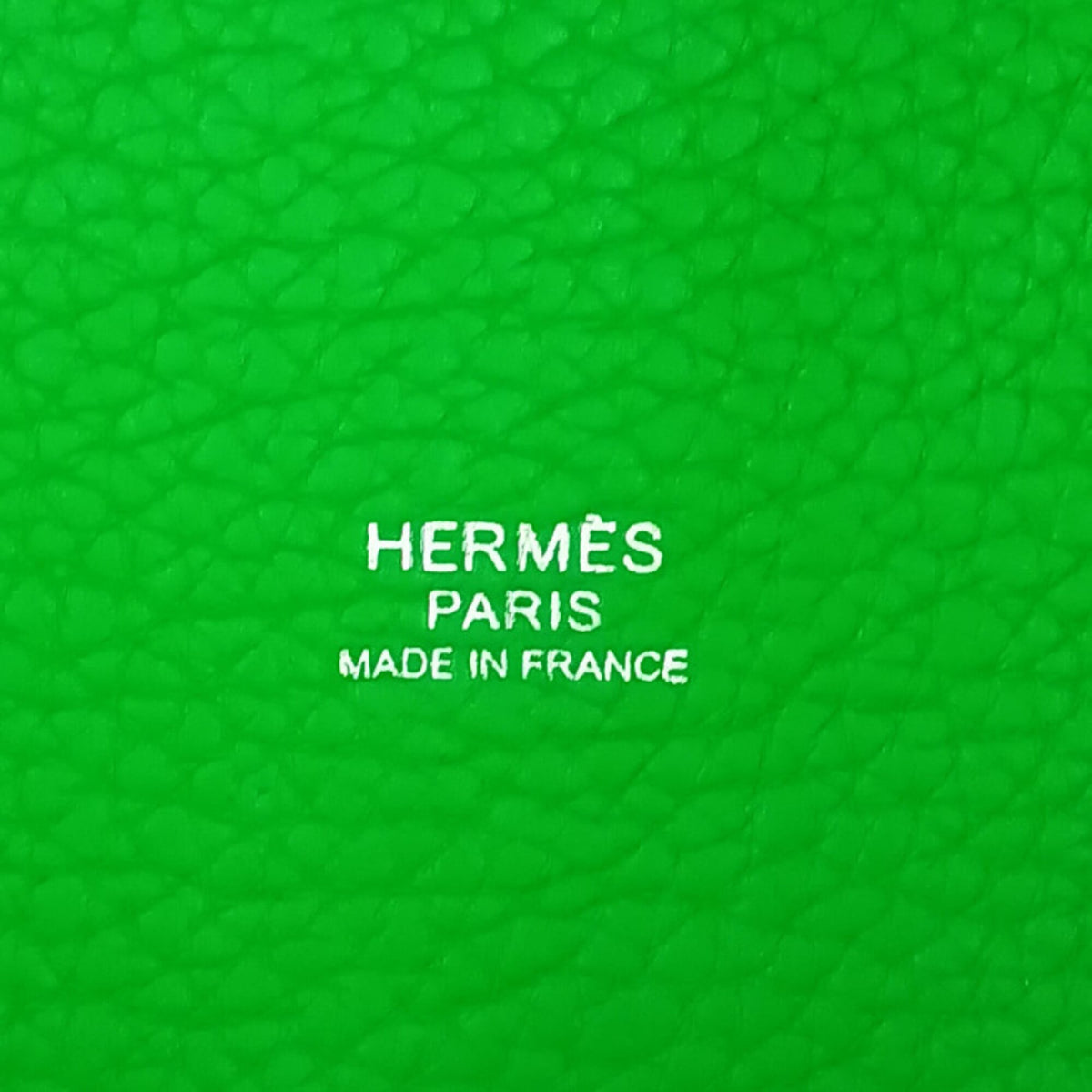 Hermes Picotin Bambou Taurillon Clemence Leather Handbag (Pre-Owned)