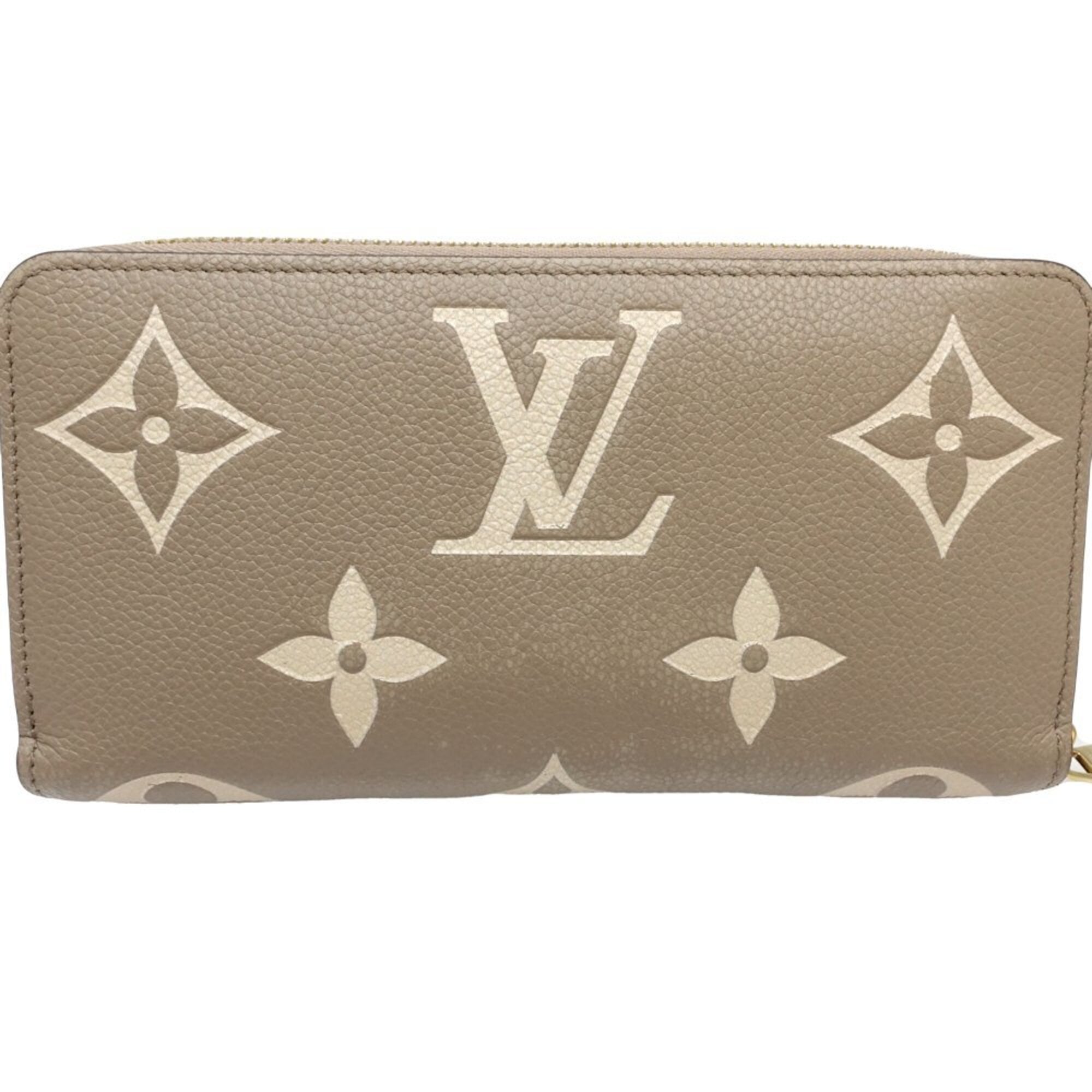Louis Vuitton Monogram Empreinte Tourterelle Monogram Empreinte Long Wallet (Bi-Fold) (Pre-Owned)