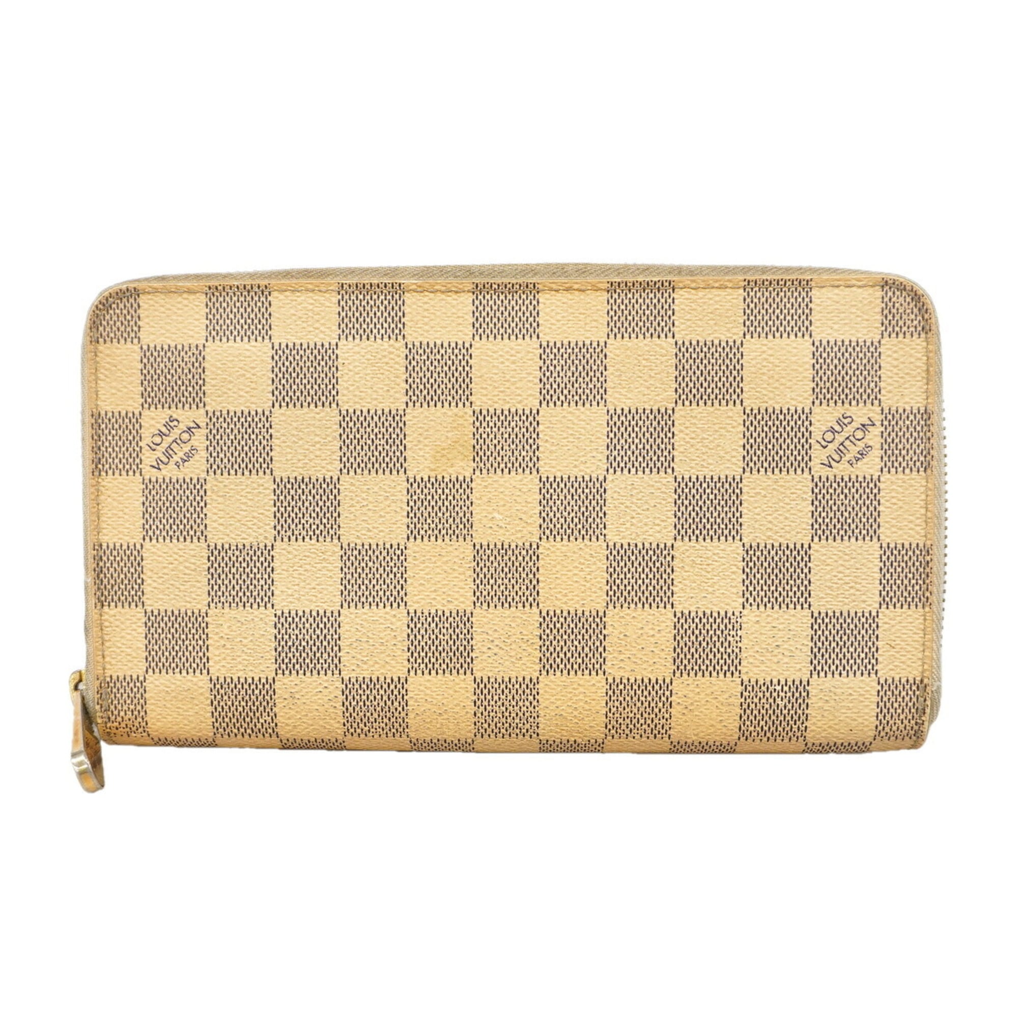 Louis Vuitton White Long Wallet (Bi-Fold) (Pre-Owned)