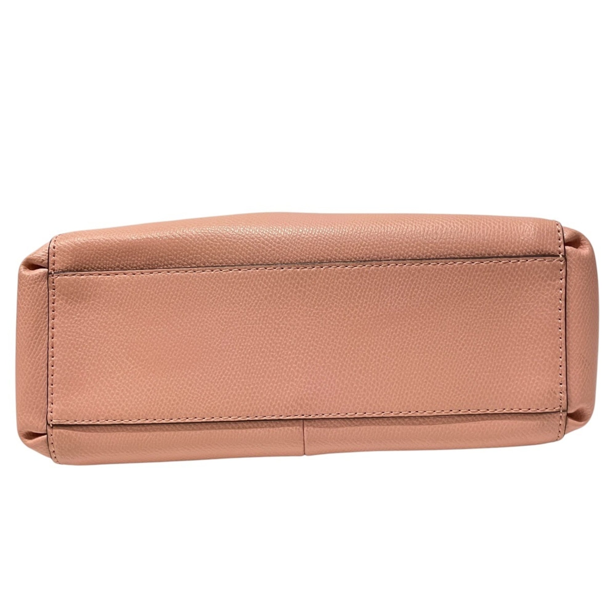 Coach Pink Leather Handbag (Pre-Owned)