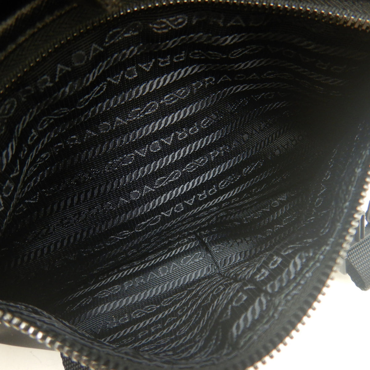 Prada Saffiano Nero Leather Shoulder Bag (Pre-Owned)