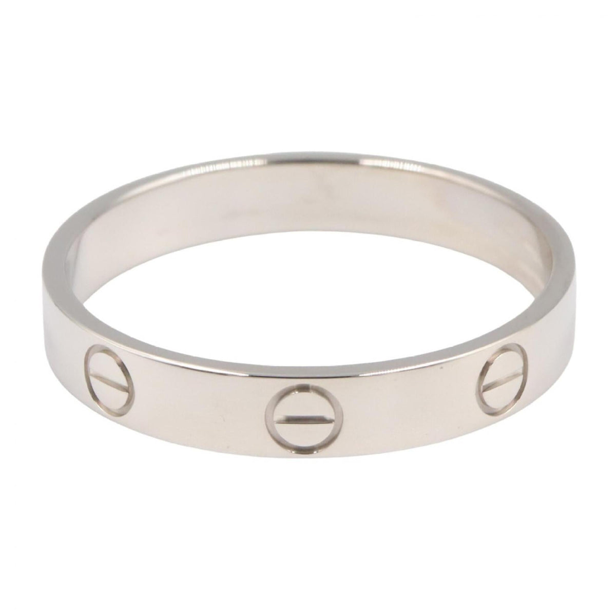 Cartier Silver White Gold (18K) Band Ring (Pre-Owned)