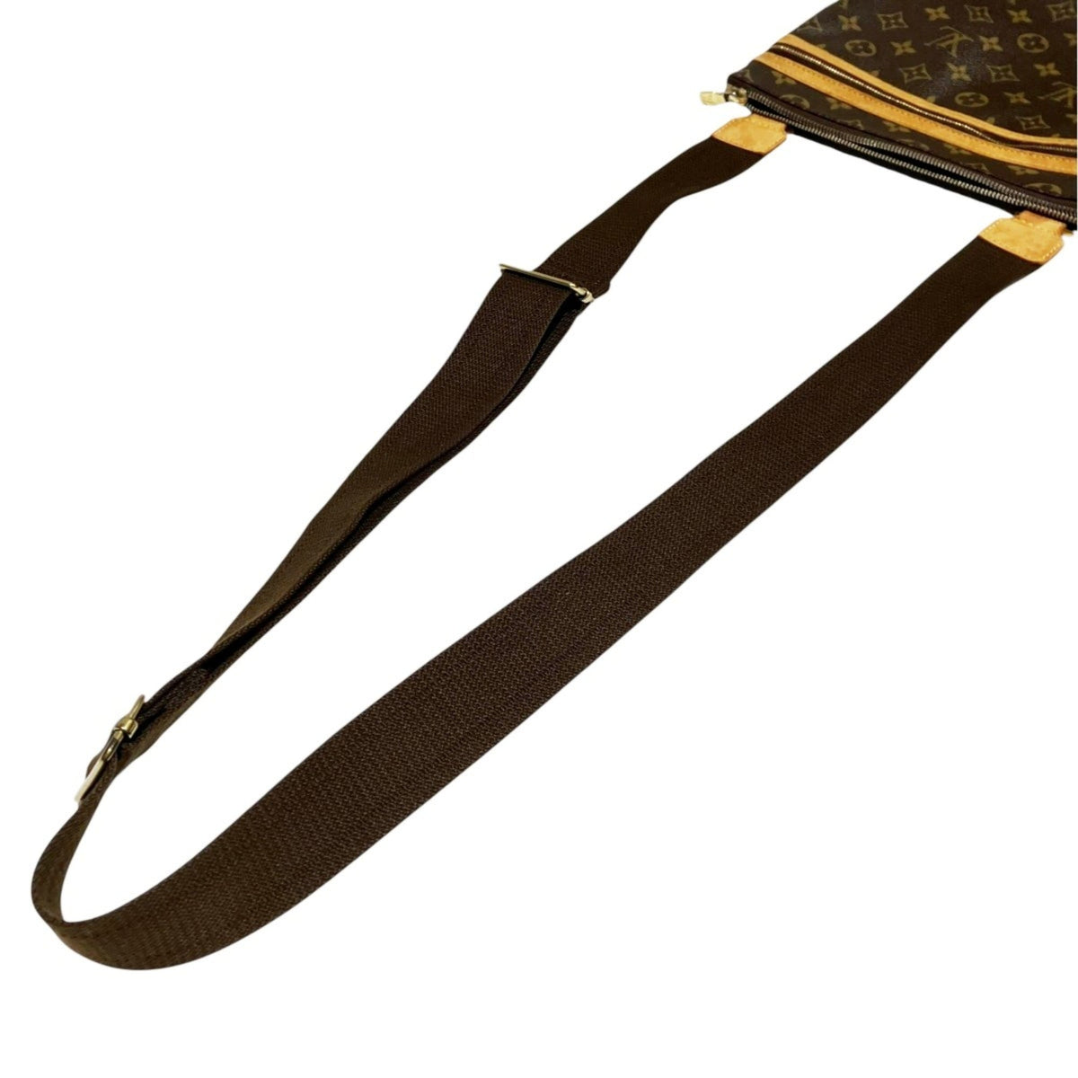 Louis Vuitton Brown Galle Monogram Pochette Shoulder Bag (Pre-Owned)