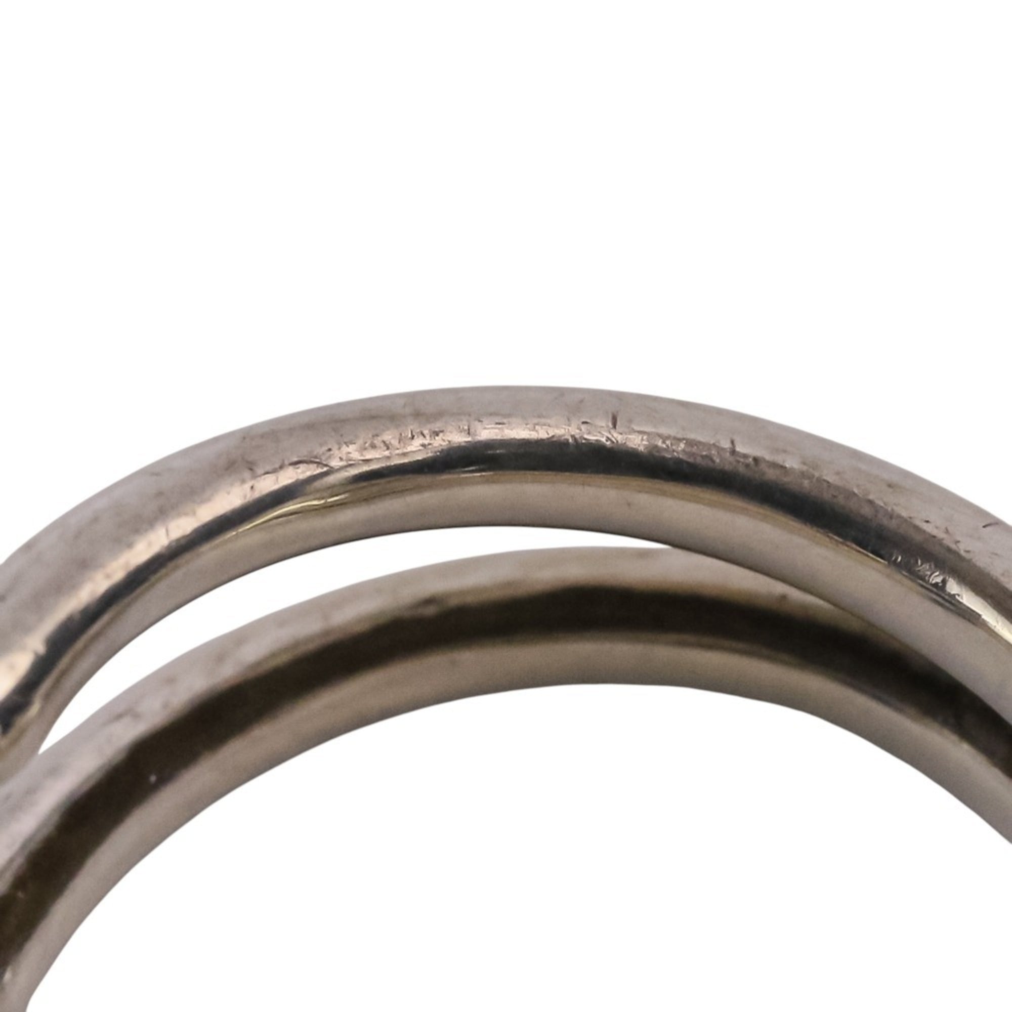 Tiffany Silver Silver 925 Band Ring (Pre-Owned)