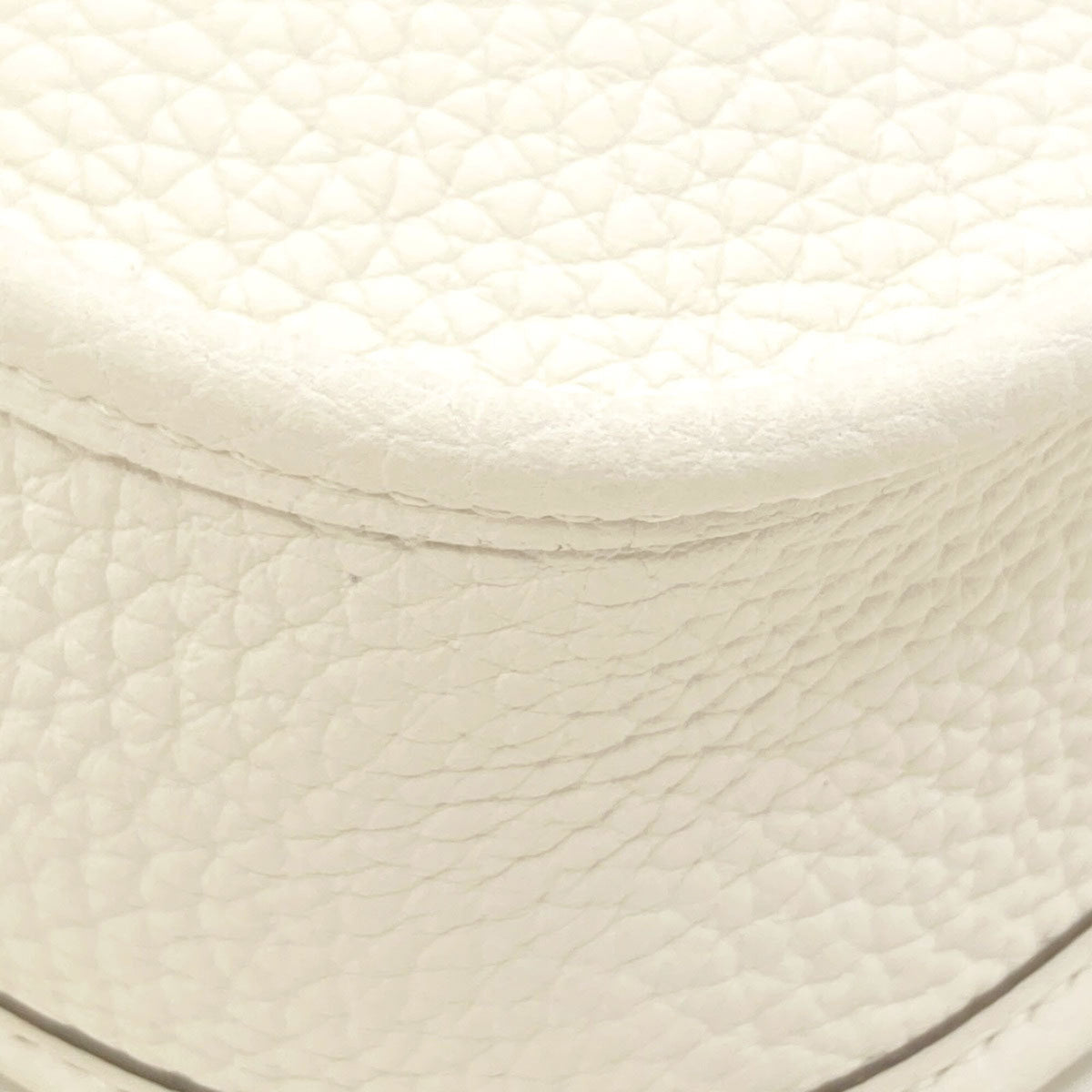 Hermes White Leather Shoulder Bag (Pre-Owned)