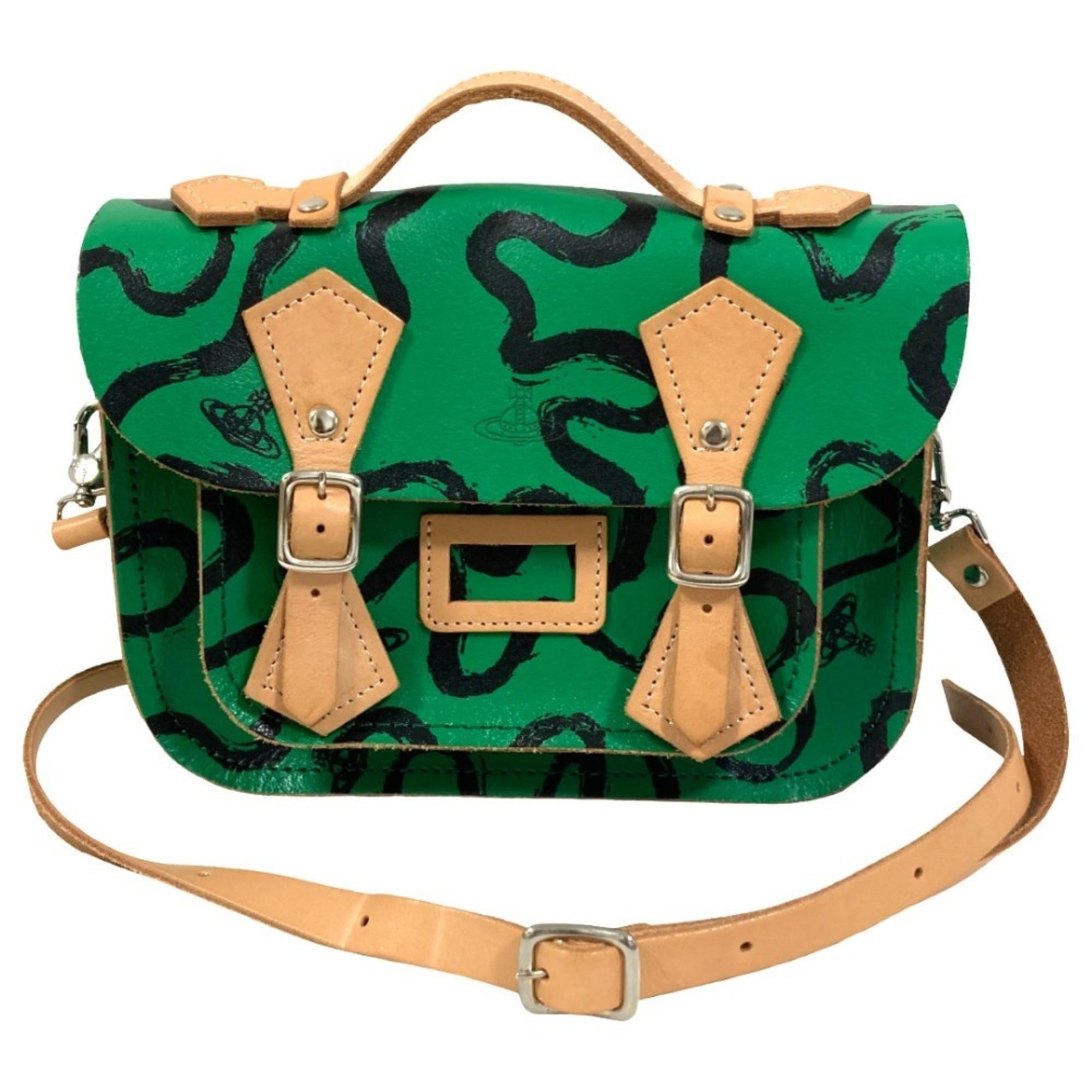 Vivienne Westwood Green Shoulder Bag (Pre-Owned)
