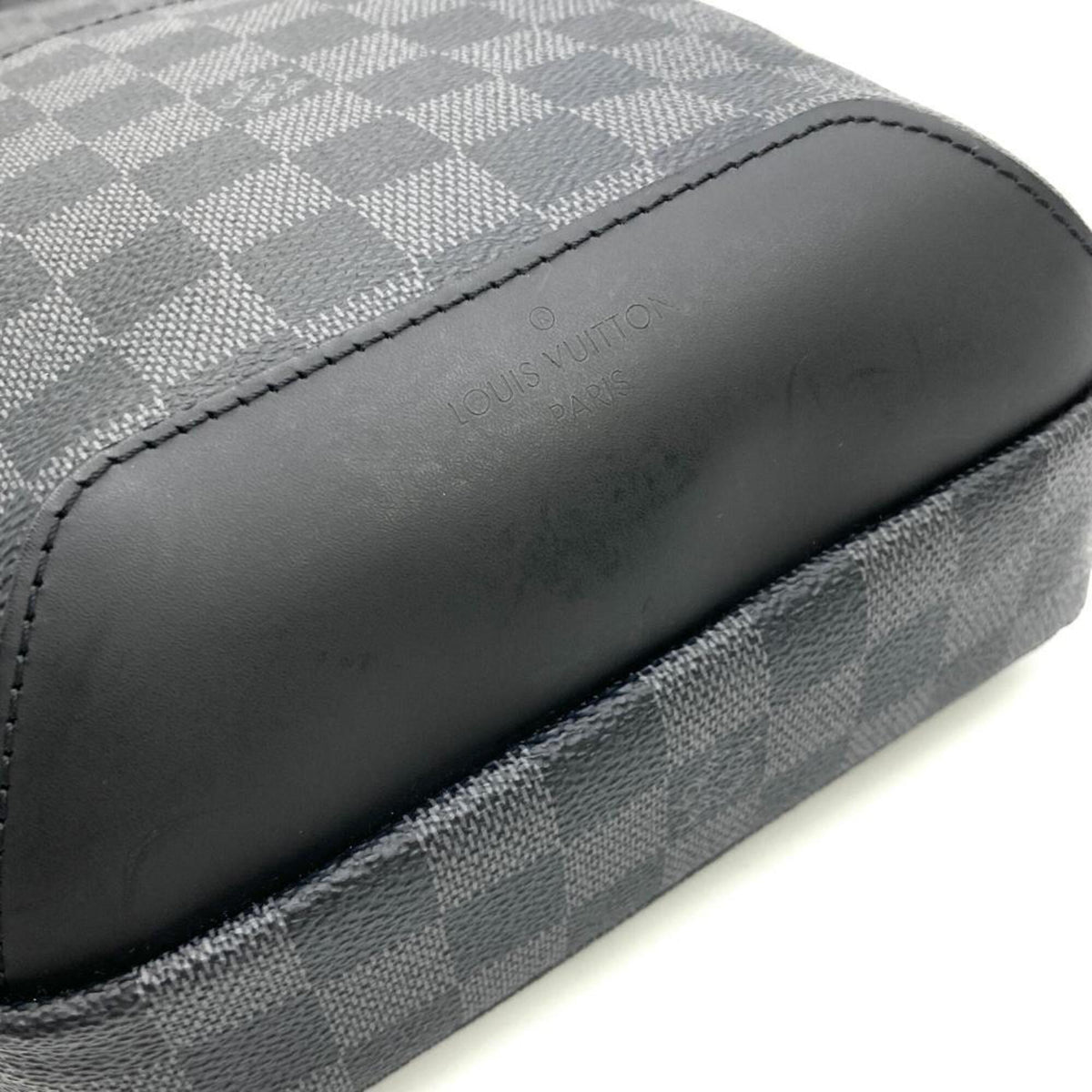 Louis Vuitton Black Damier Graphite Sling Bag (Pre-Owned)