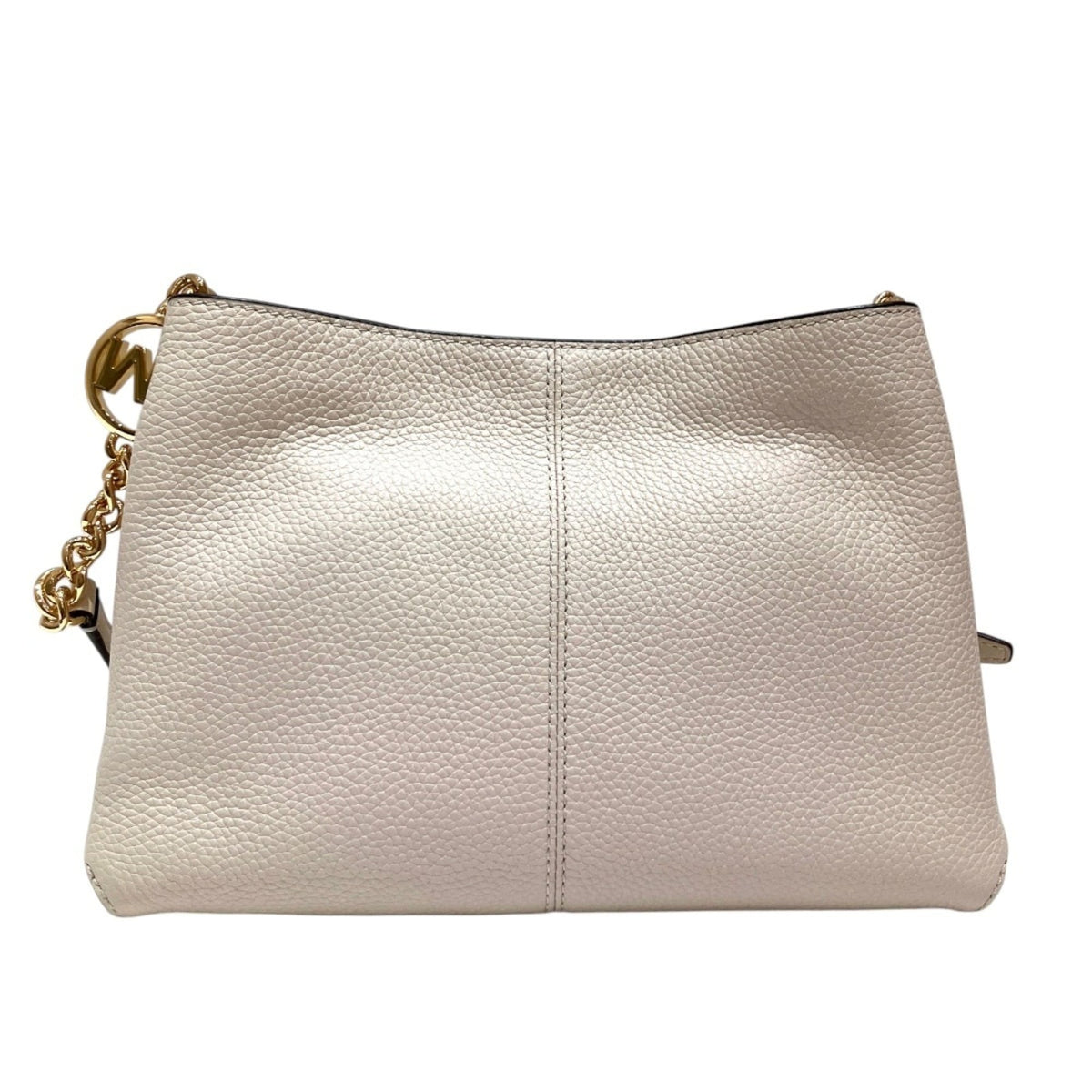 Michael Kors Cream Leather Shoulder Bag (Pre-Owned)