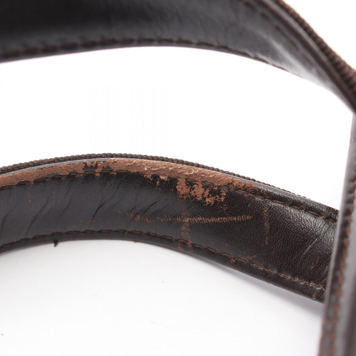 Salvatore Ferragamo Brown Leather Handbag (Pre-Owned)