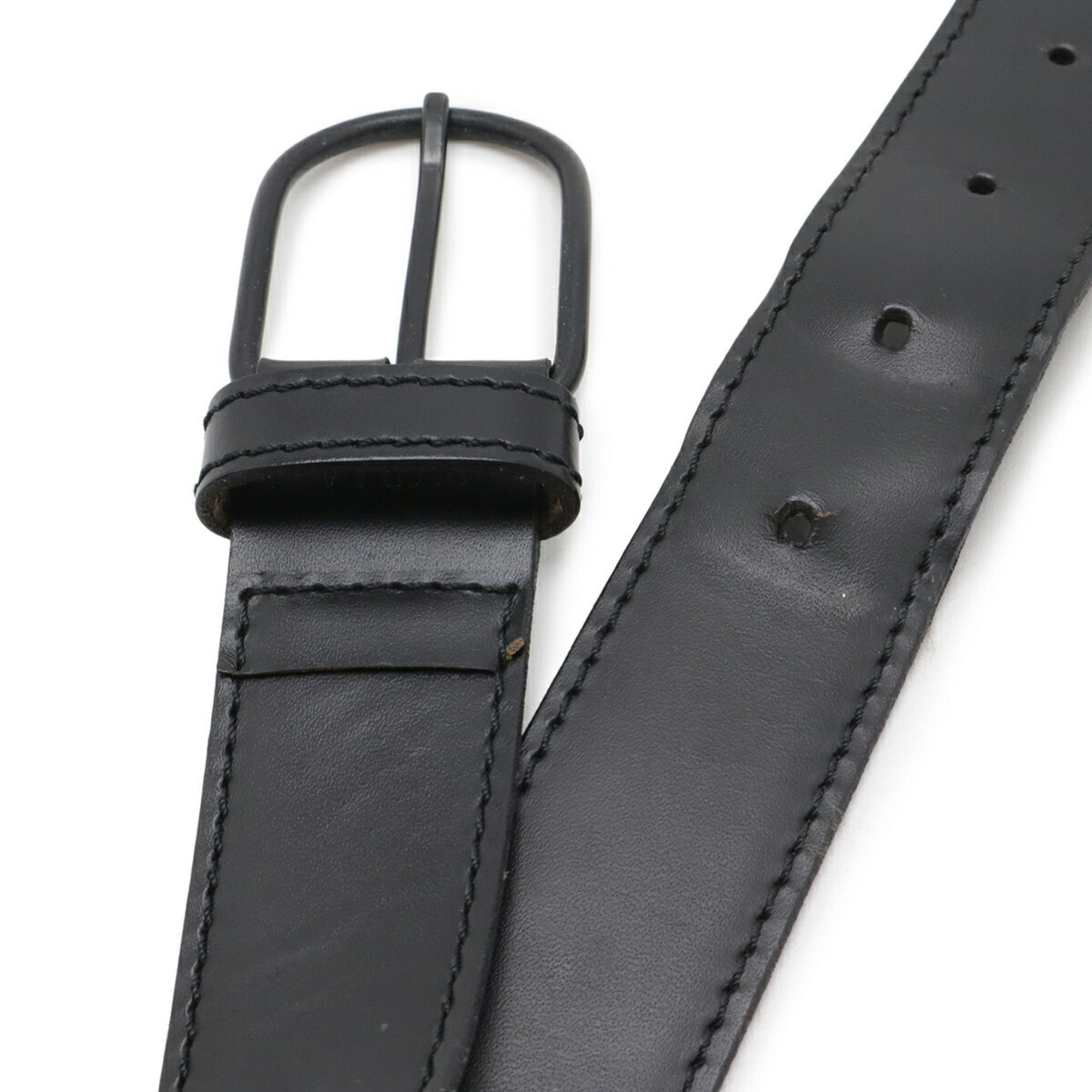Louis Vuitton Epi Black Noir Epi Leather Shoulder Bag (Pre-Owned)