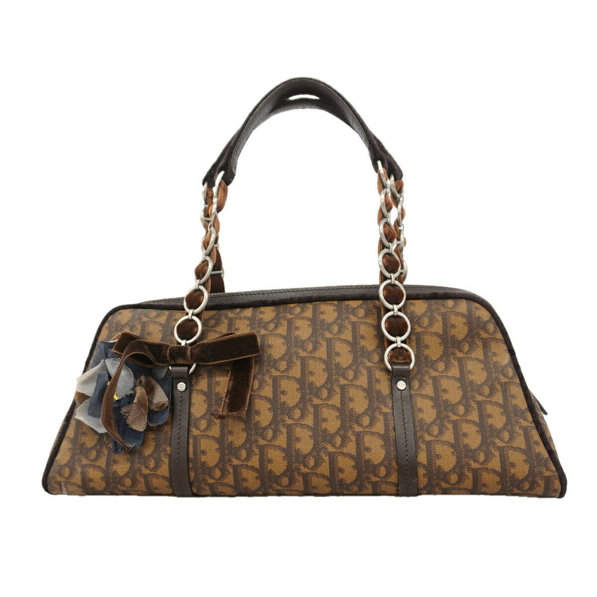 Christian Dior Brown Pvc Handbag (Pre-Owned)