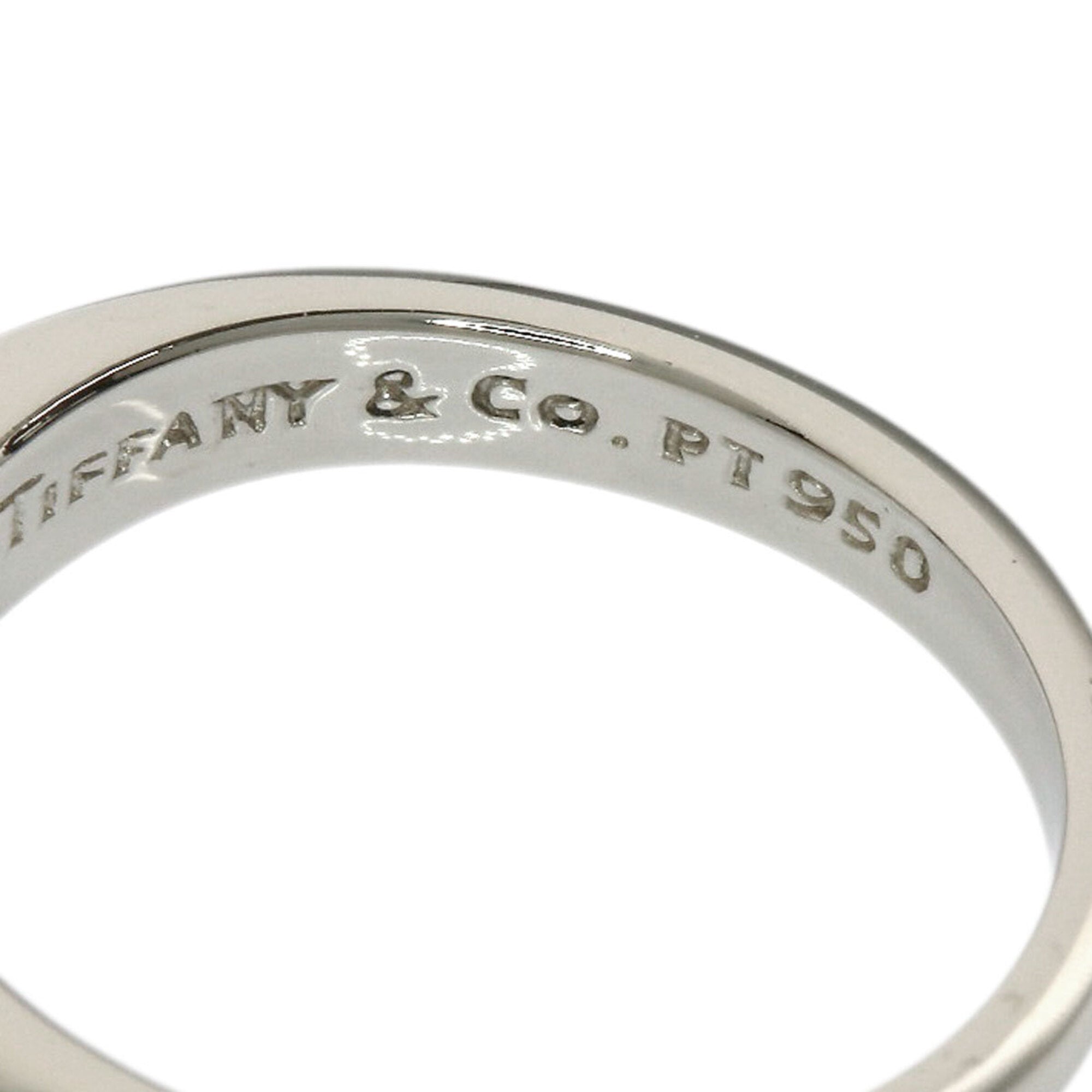 Tiffany Platinum 950 Band Ring (Pre-Owned)