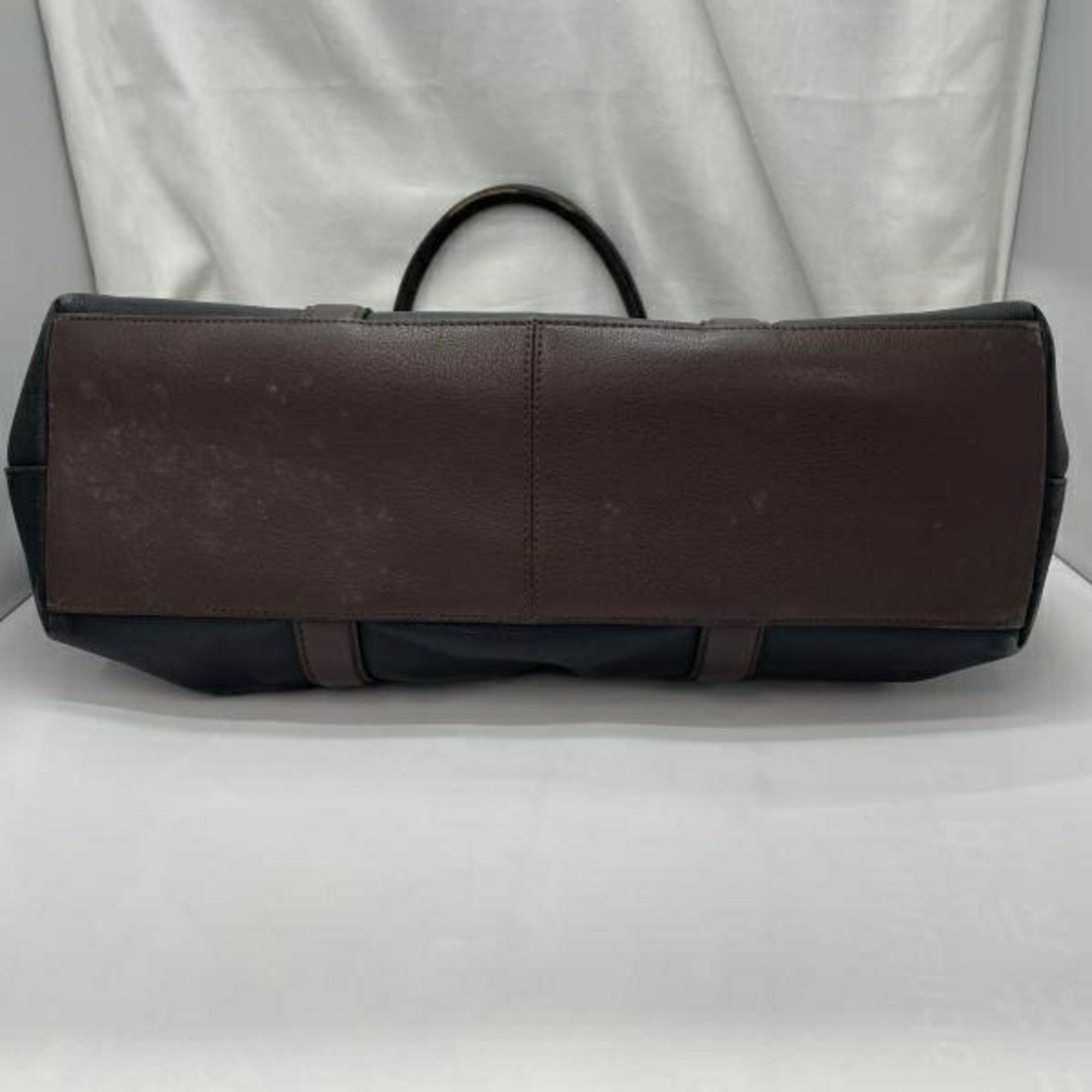 Coach Black Blue Brown Leather (Pre-Owned)
