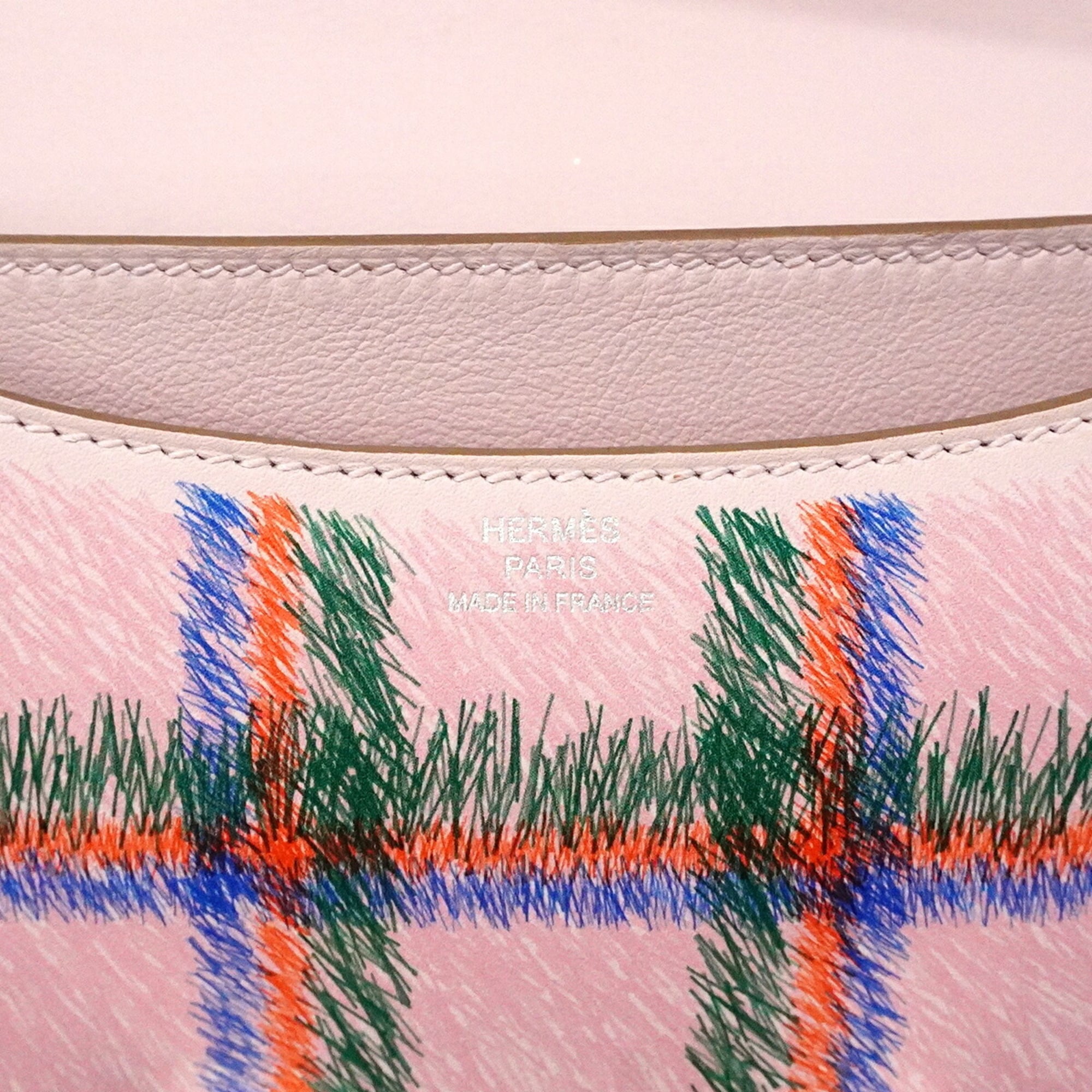 Hermes Pink Swift Leather Shoulder Bag (Pre-Owned)