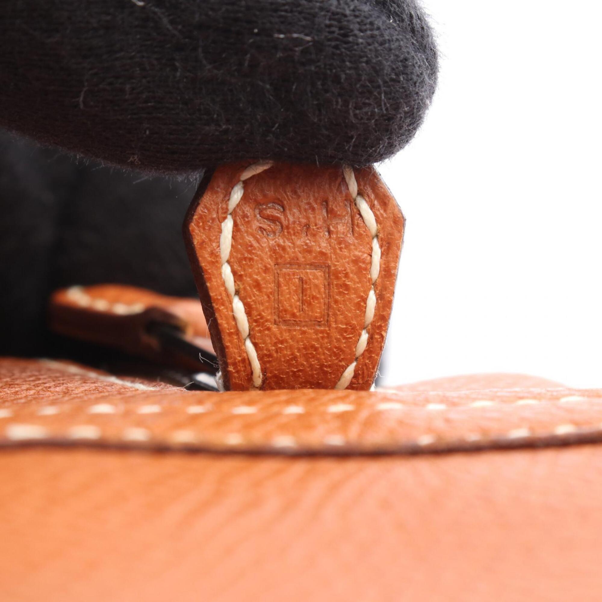 Hermes Brown Epsom Leather Handbag (Pre-Owned)