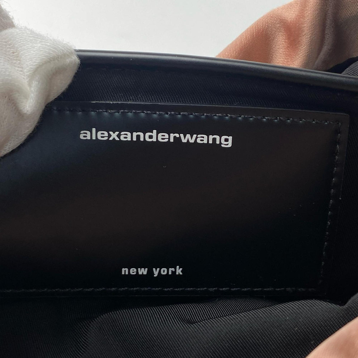 Alexander Wang Pink Satin Handbag Shoulder Bag (Pre-Owned)