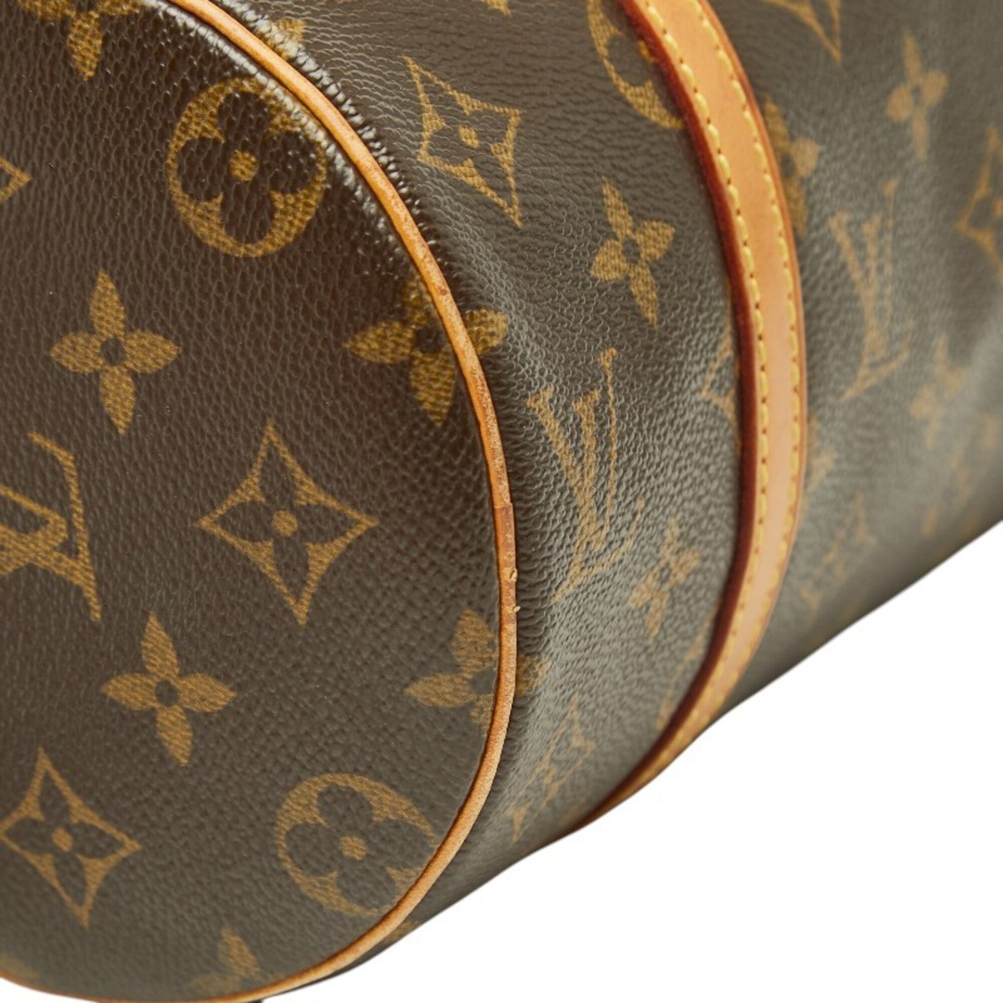 Louis Vuitton Brown Pvc Leather Handbag (Pre-Owned)