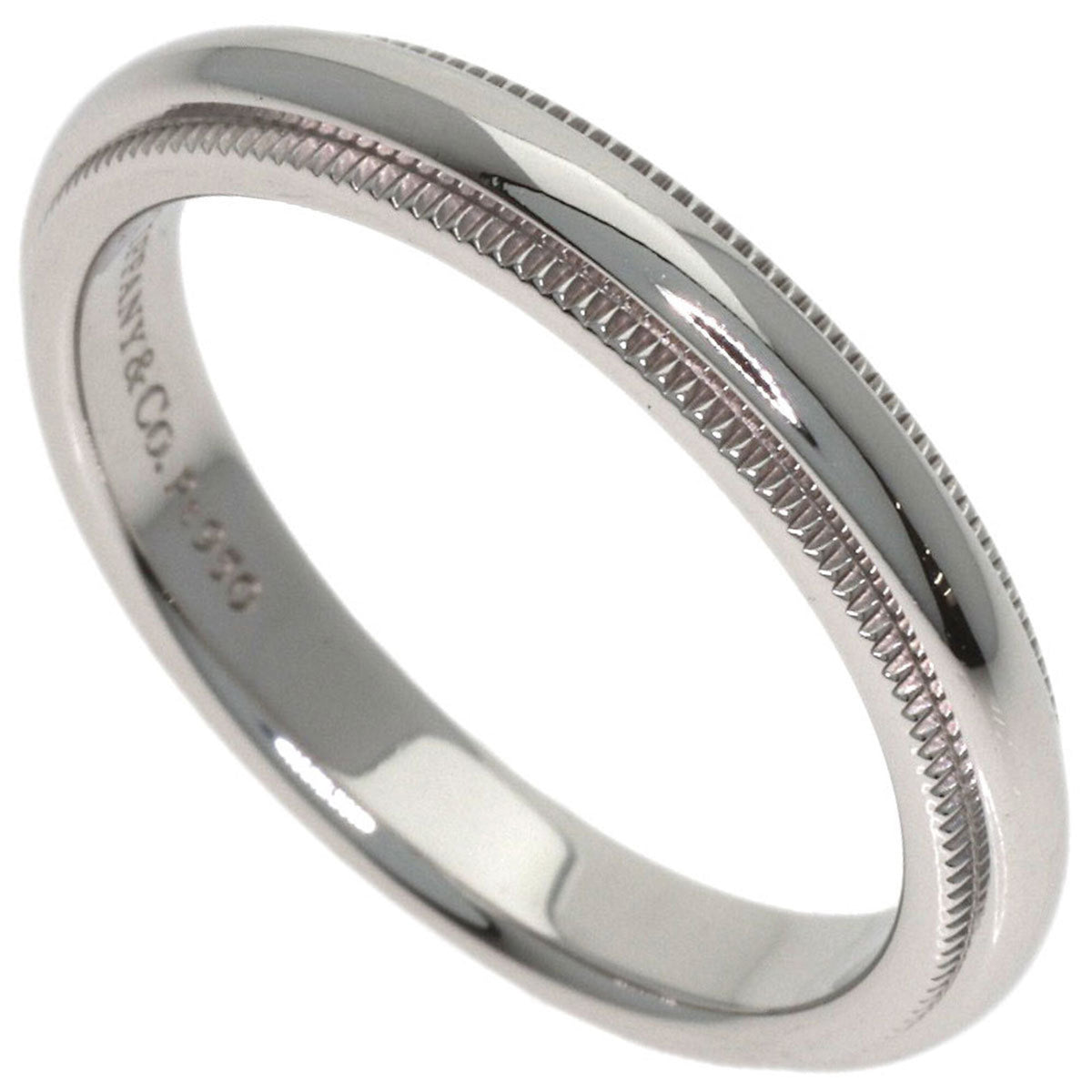 Tiffany Platinum 950 Band Ring (Pre-Owned)