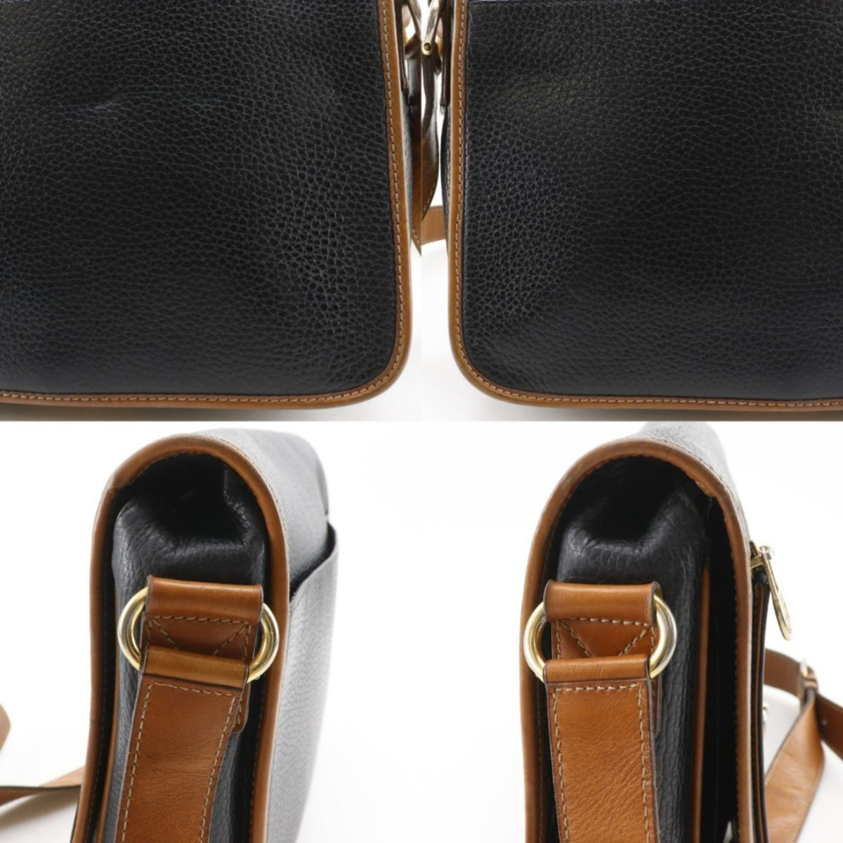Celine Black Leather Shoulder Bag (Pre-Owned)