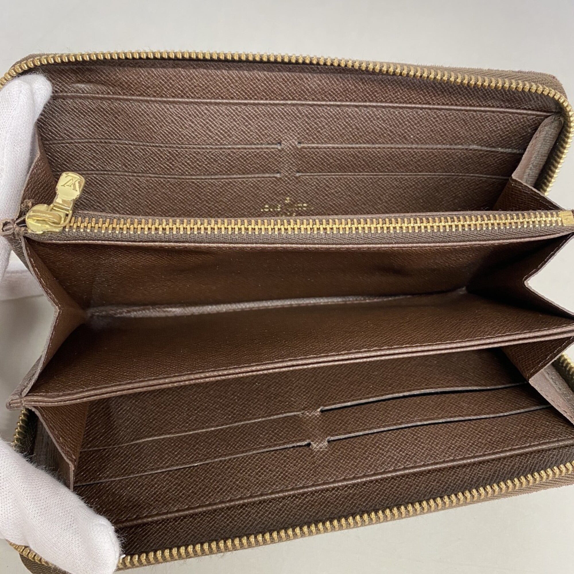 Louis Vuitton Ebene Long Wallet (Bi-Fold) (Pre-Owned)