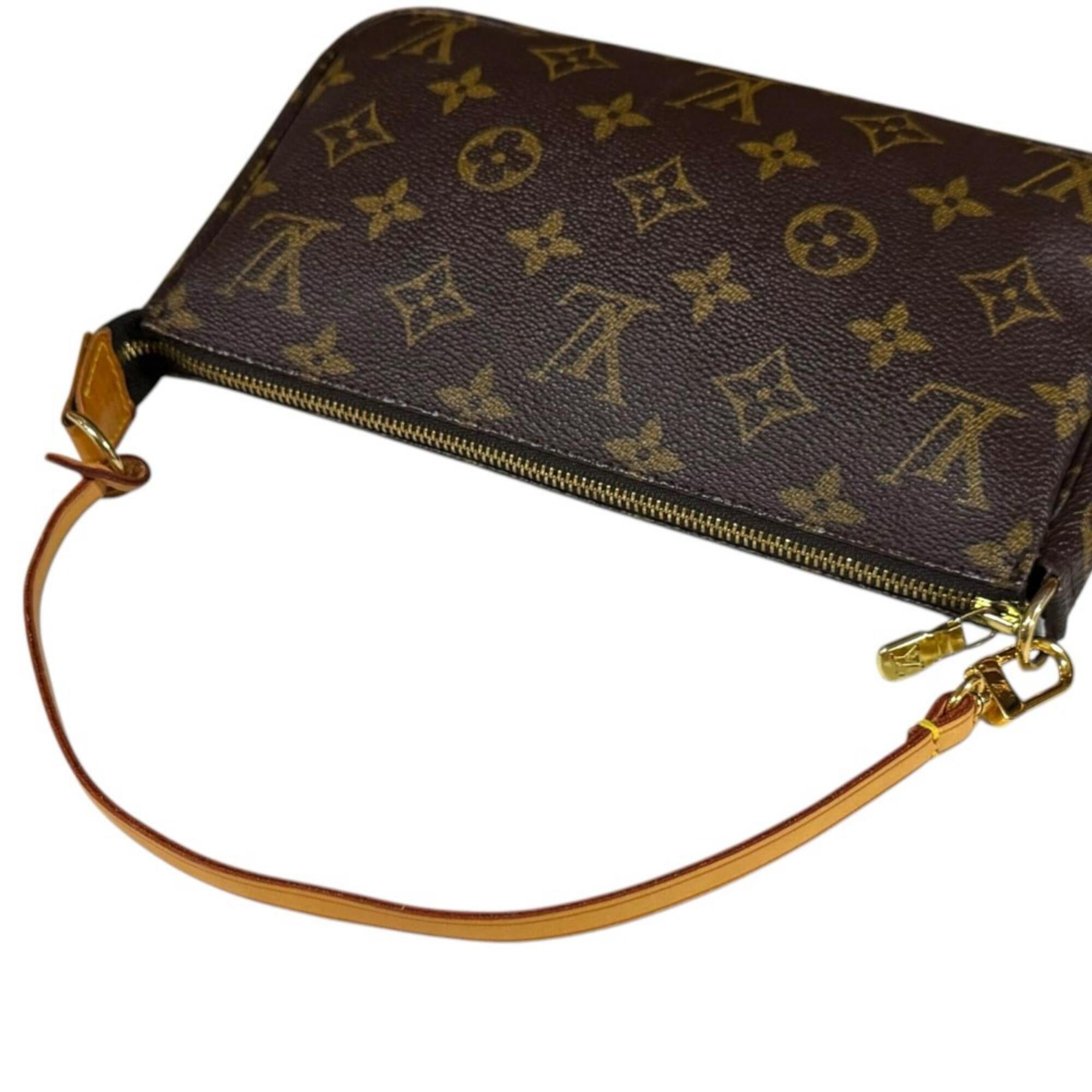 Louis Vuitton Monogram Brown Monogram Canvas Handbag (Pre-Owned)