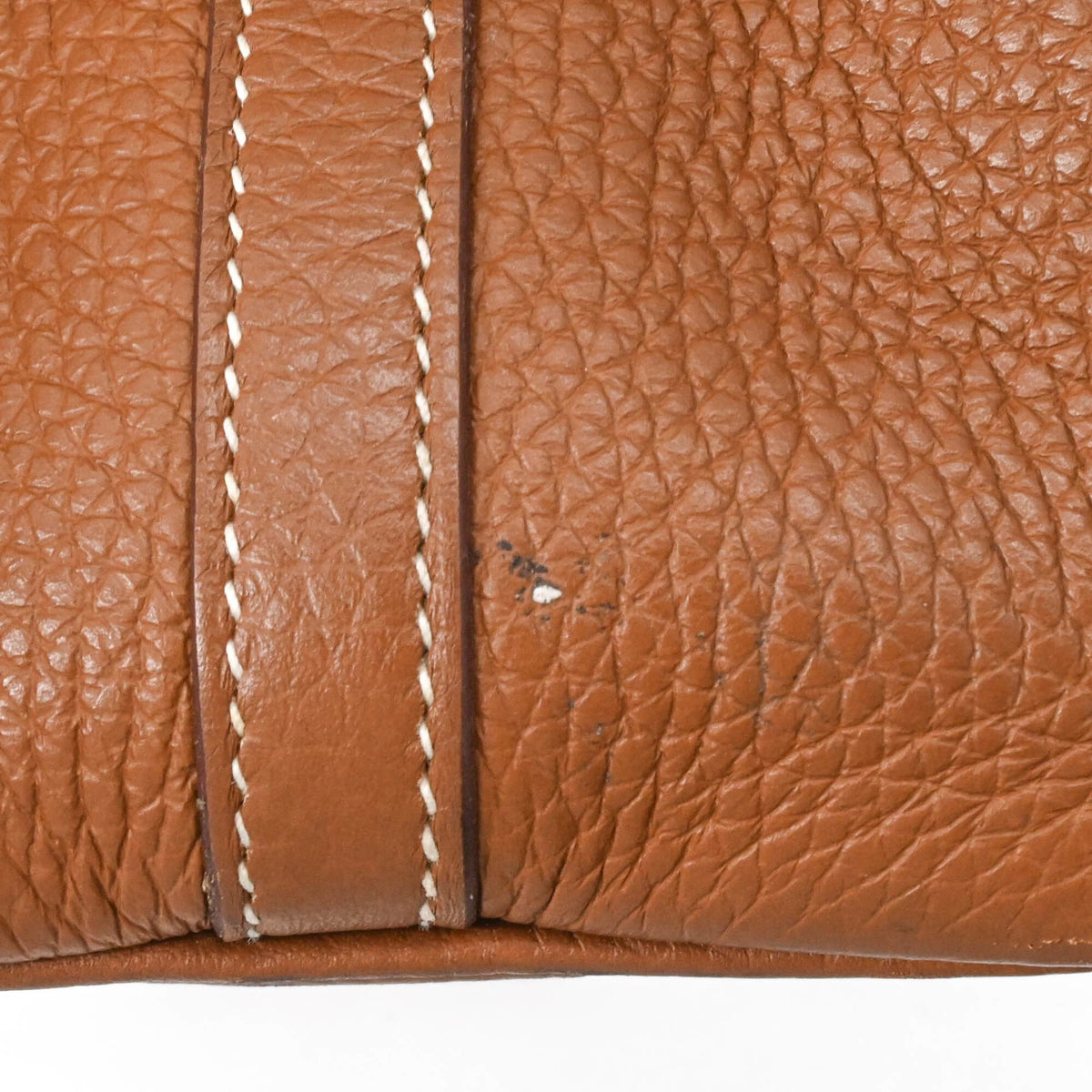 Hermes Picotin Gold Taurillon Clemence Leather Handbag (Pre-Owned)