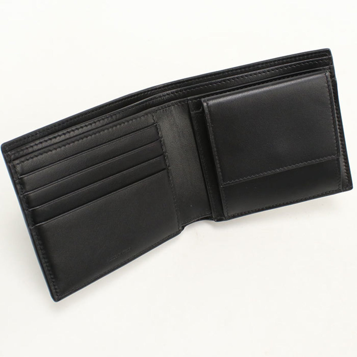 Celine Black Leather Wallet (Bi-Fold) (Pre-Owned)