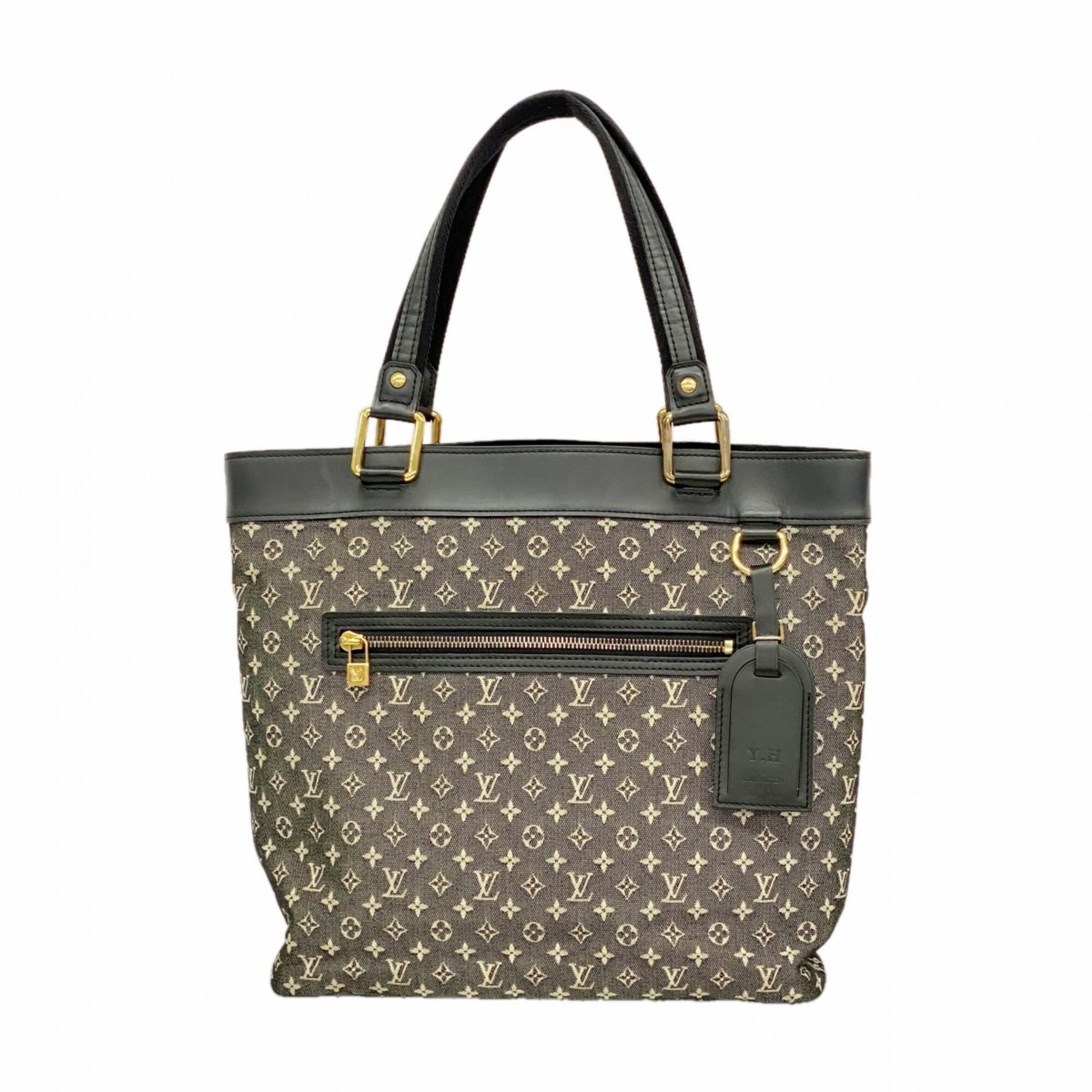 Louis Vuitton Noir Tote Bag (Pre-Owned)