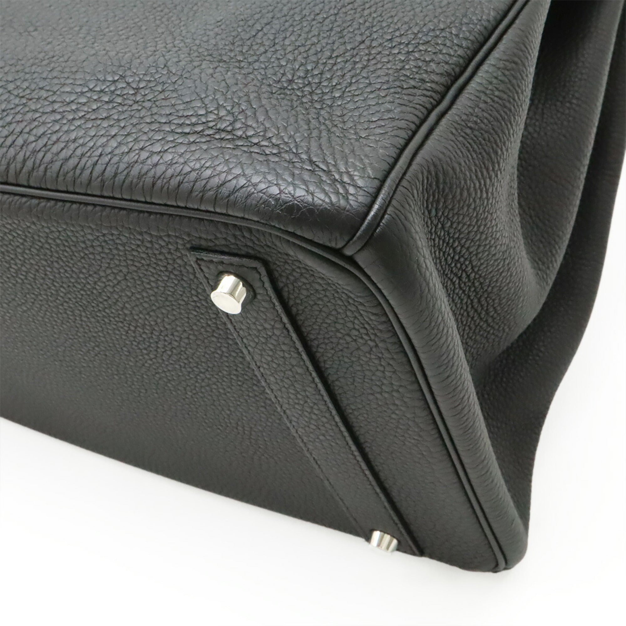 Hermes Birkin Black Togo Leather Handbag (Pre-Owned)