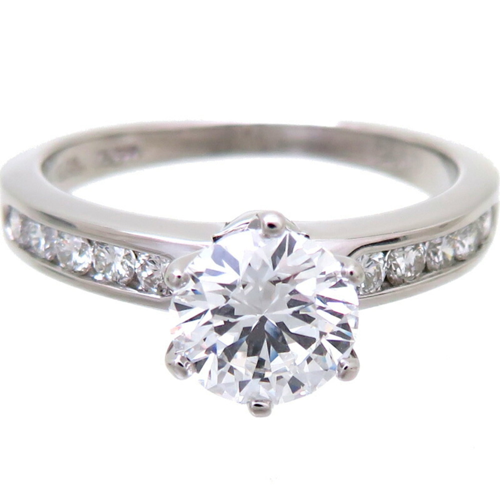 Tiffany Platinum 950 Band Ring (Pre-Owned)