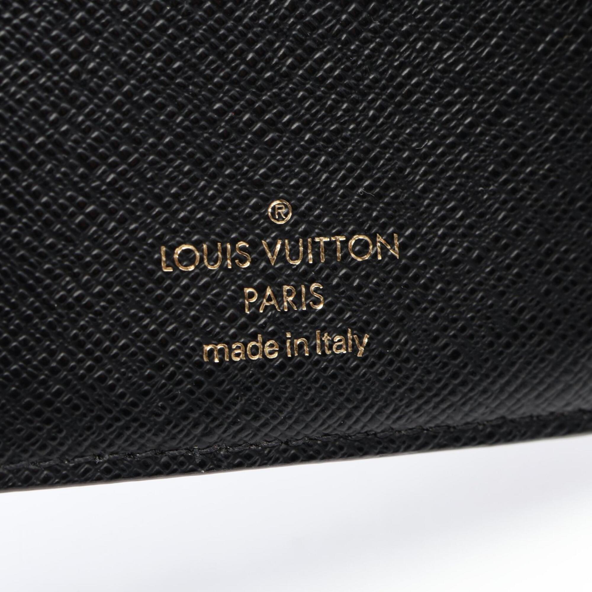 Louis Vuitton Monogram Black Brown Monogram Wallet (Bi-Fold) (Pre-Owned)