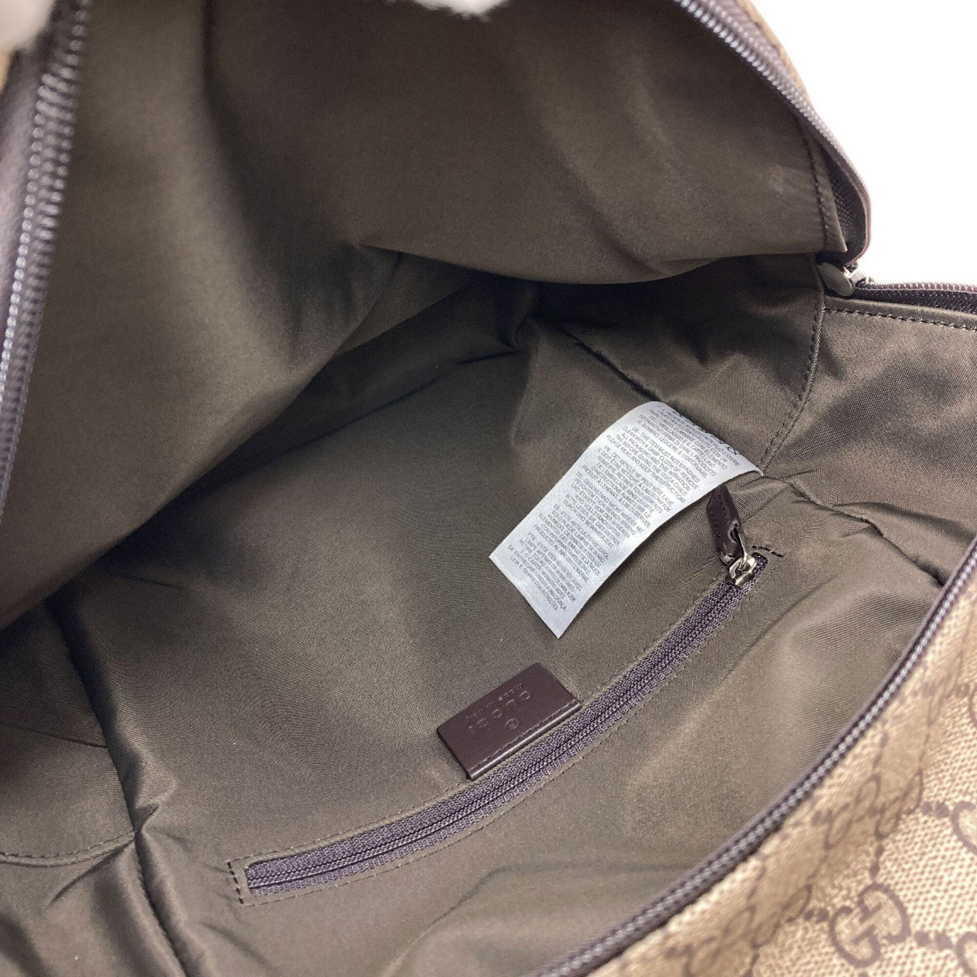 Gucci Brown Pvc Backpack (Pre-Owned)