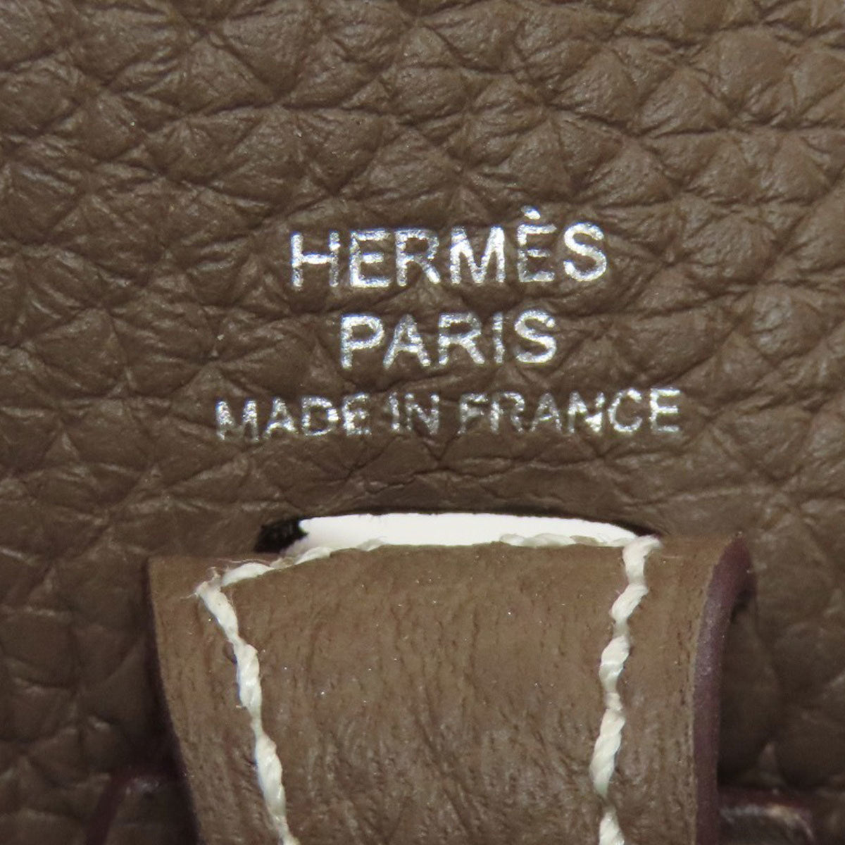 Hermes Etoupe Gray Shoulder Bag (Pre-Owned)