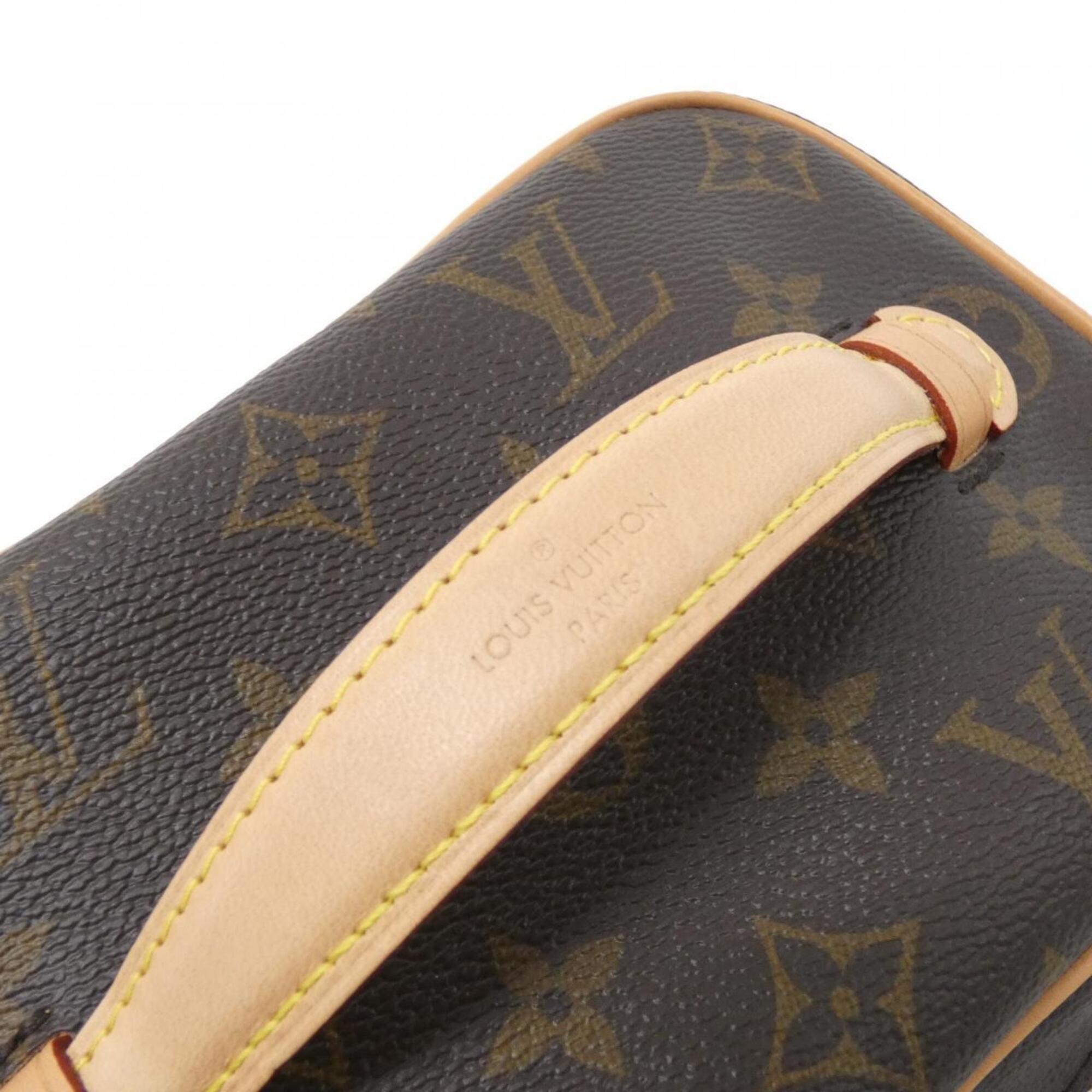 Louis Vuitton Brown Coated Canvas Handbag (Pre-Owned)
